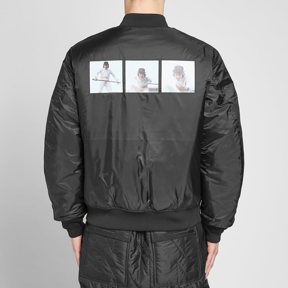 Undercover x A Clockwork Orange Rose Motif Reversible Bomber Jacket - 6