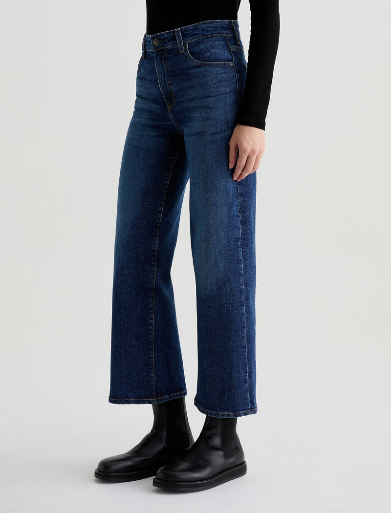 Saige Wide Leg Crop Jean 6