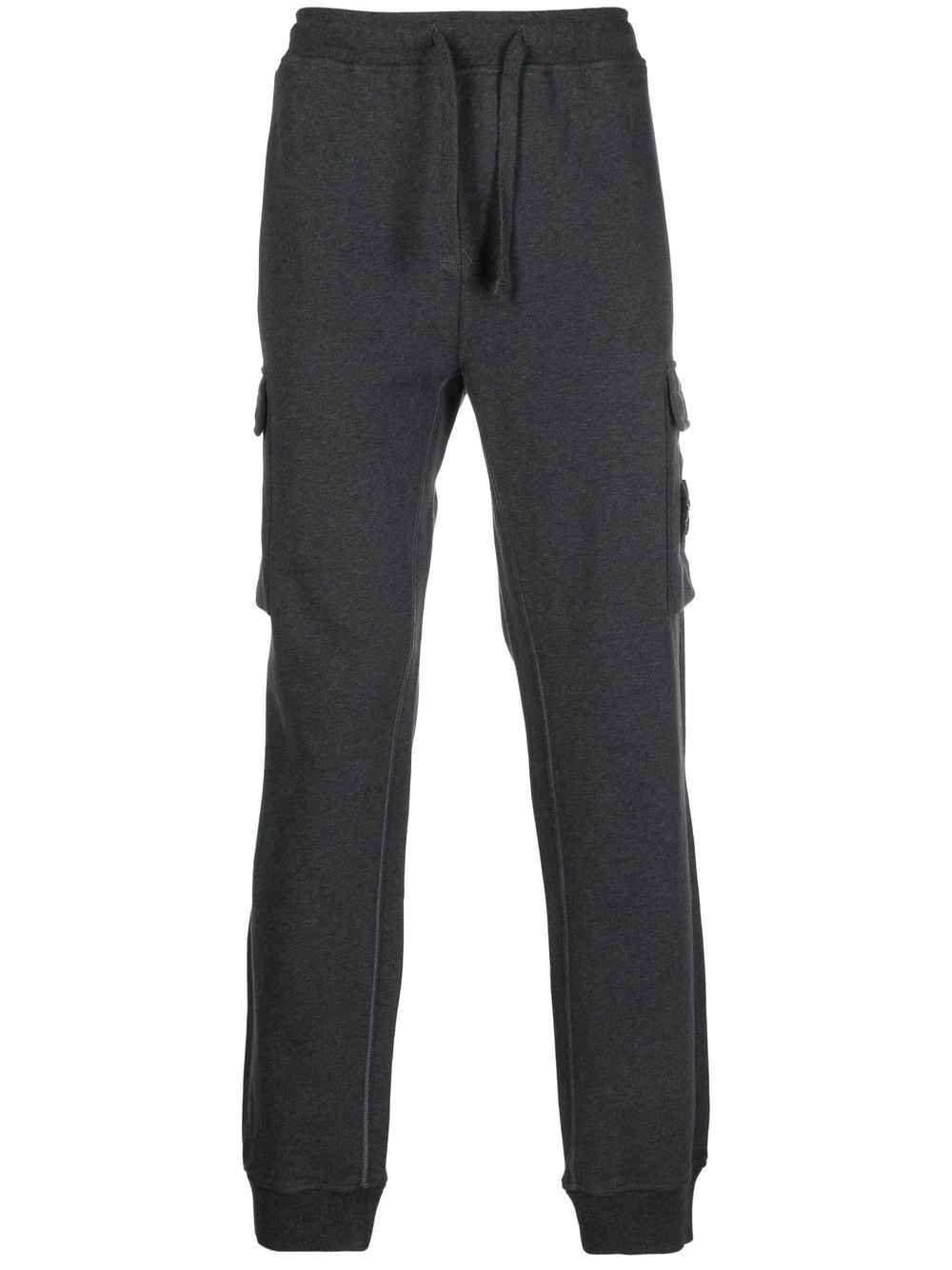 Compass-badge slim-fit trousers - 1