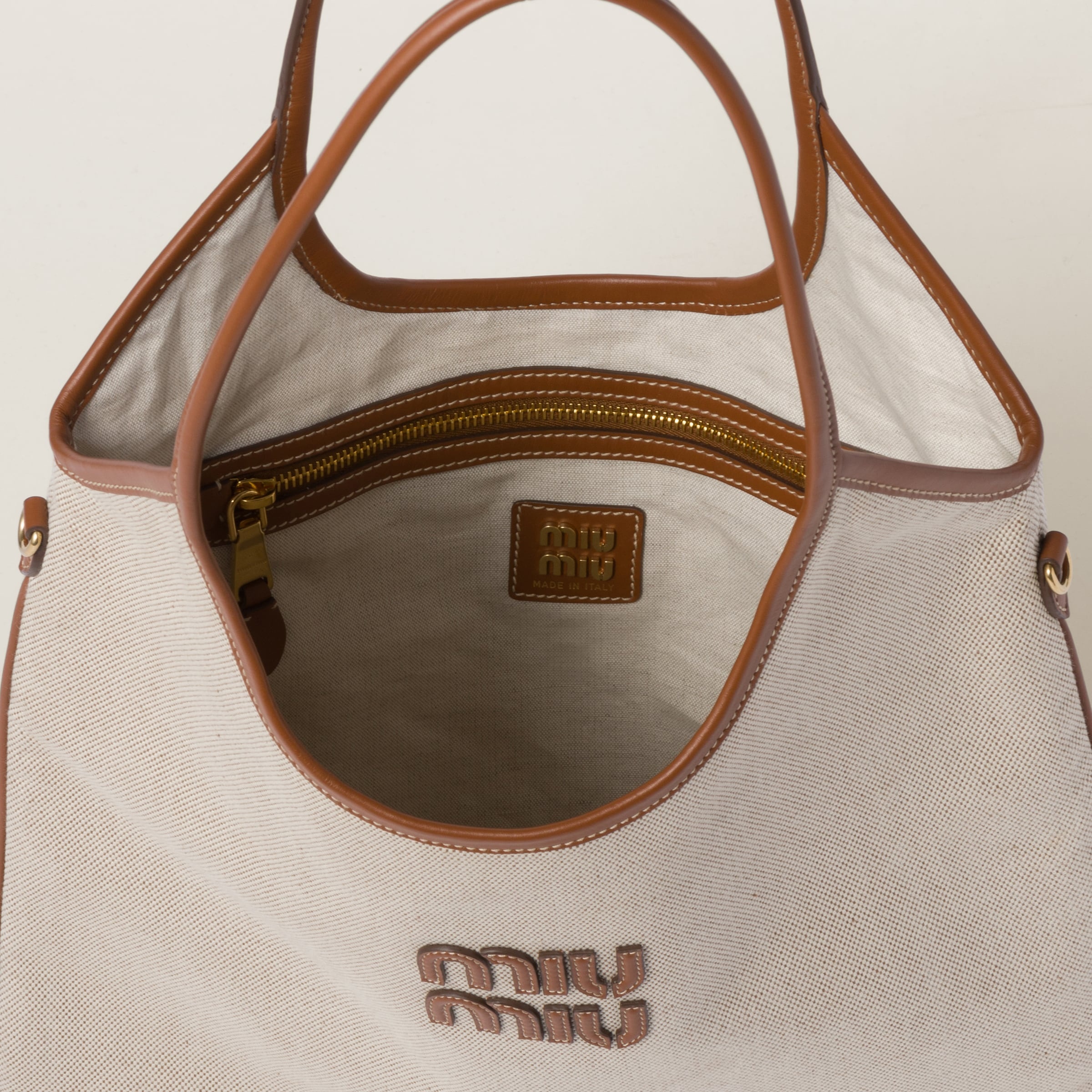 Miu Miu IVY canvas bag | REVERSIBLE