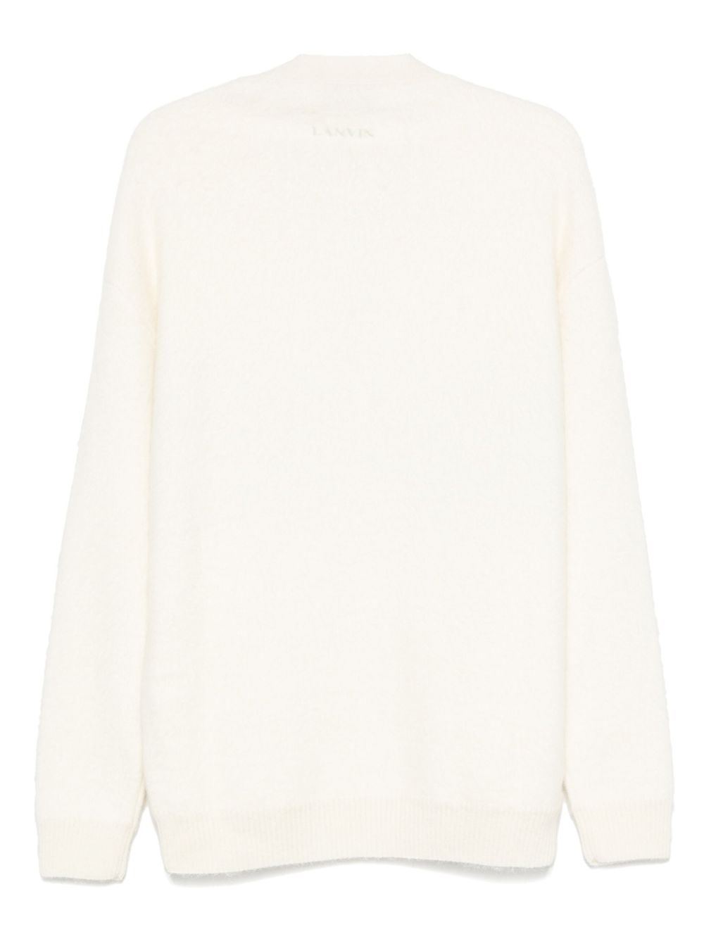 stripe-detail cardigan - 2