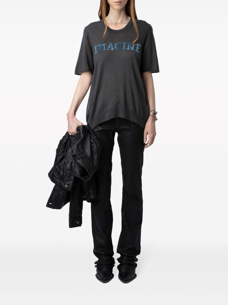 Zadig & Voltaire Ida cashmere top outlook