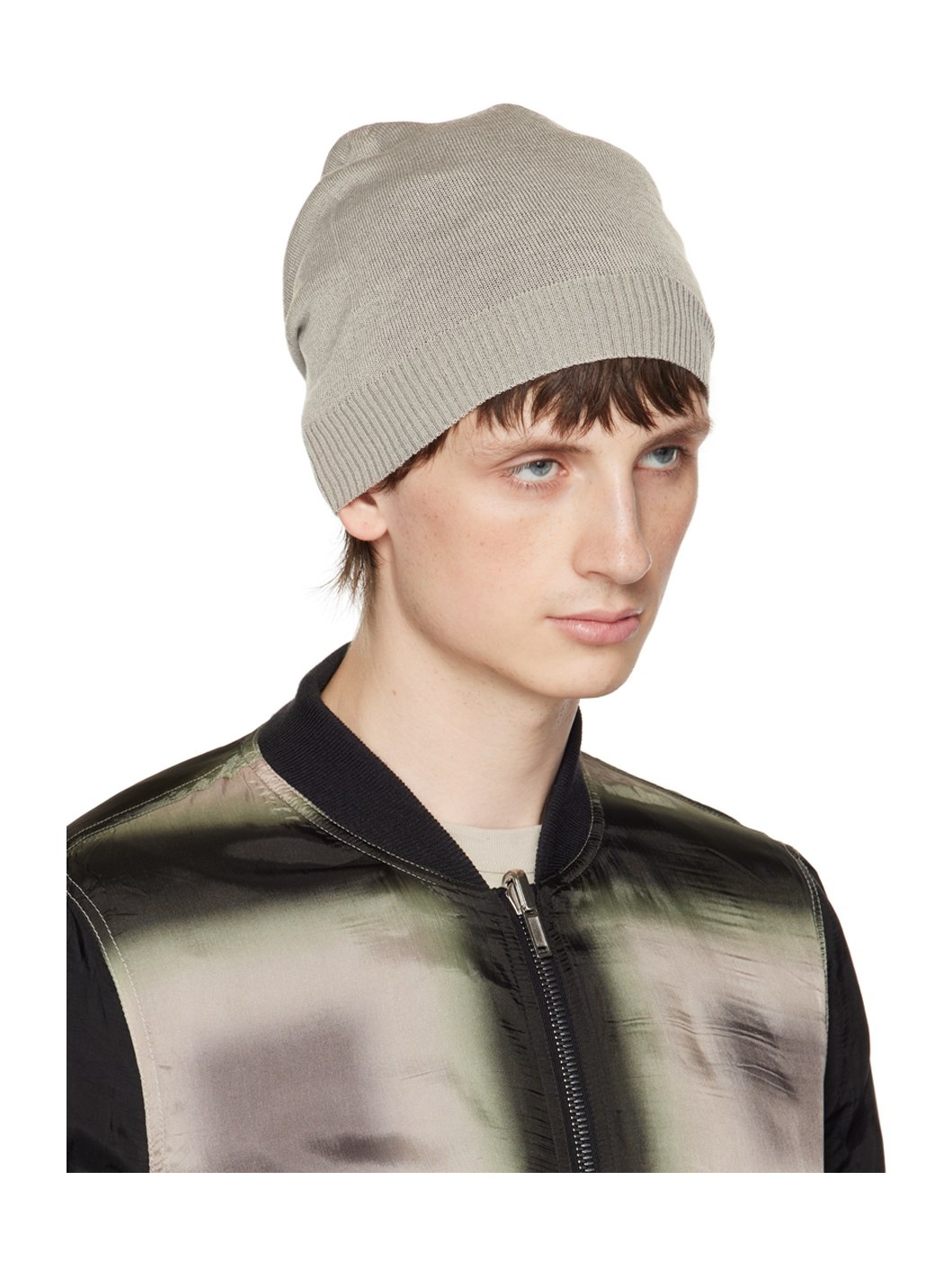 Off-White Wool Medium Beanie - 2