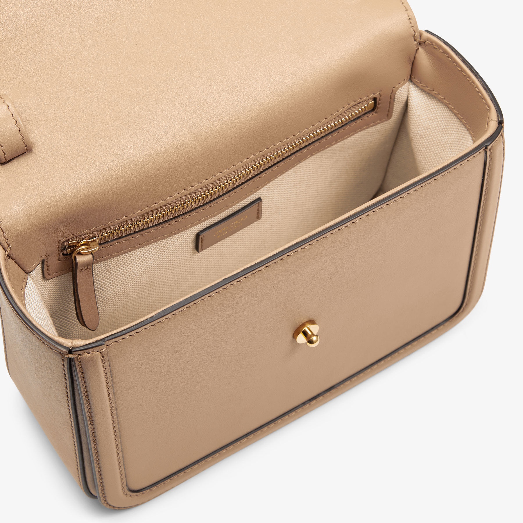 Diamond Top Handle
Biscuit Smooth Calf Leather Top Handle Bag - 4