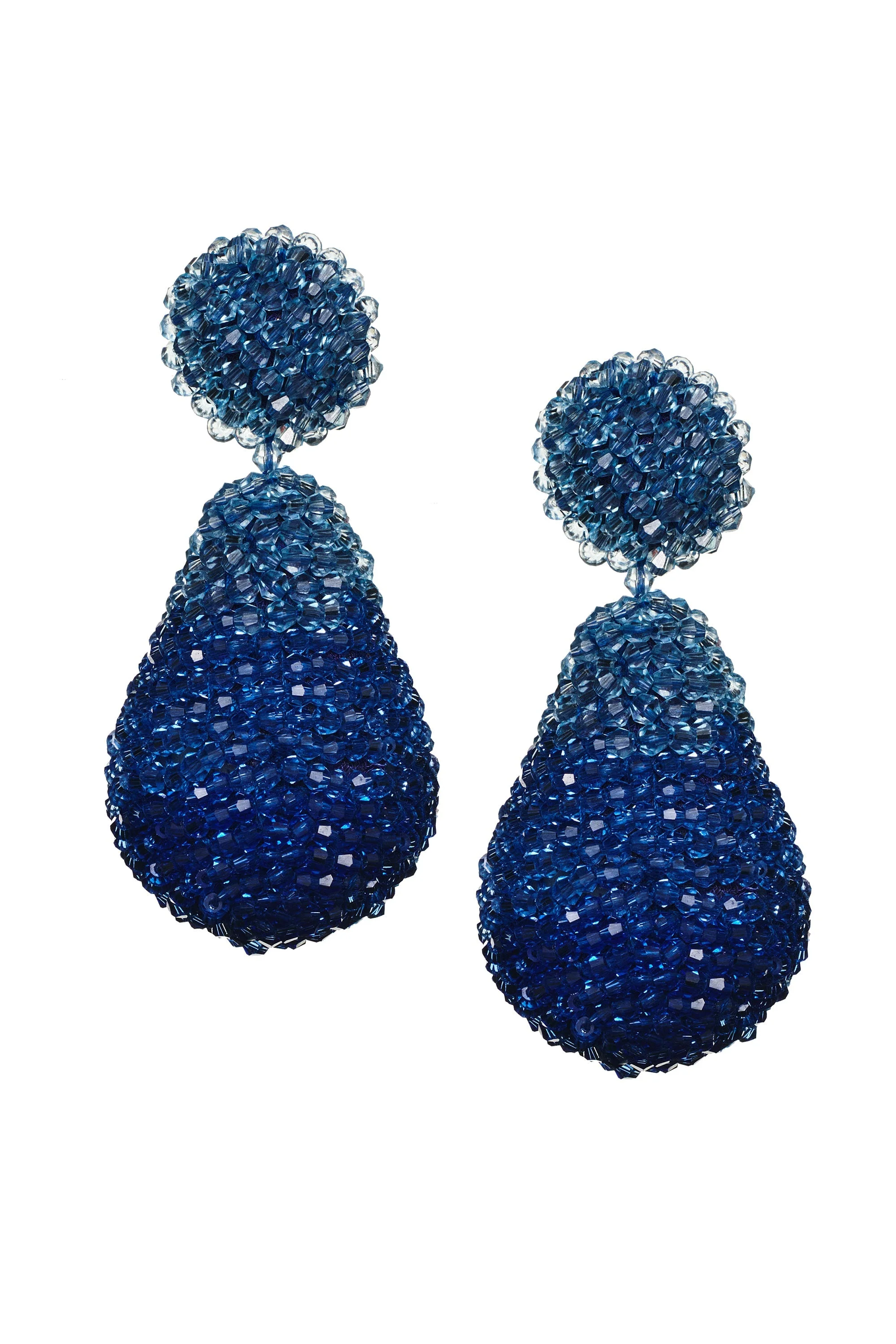 ELISE EARRINGS - SAPPHIRE - 1