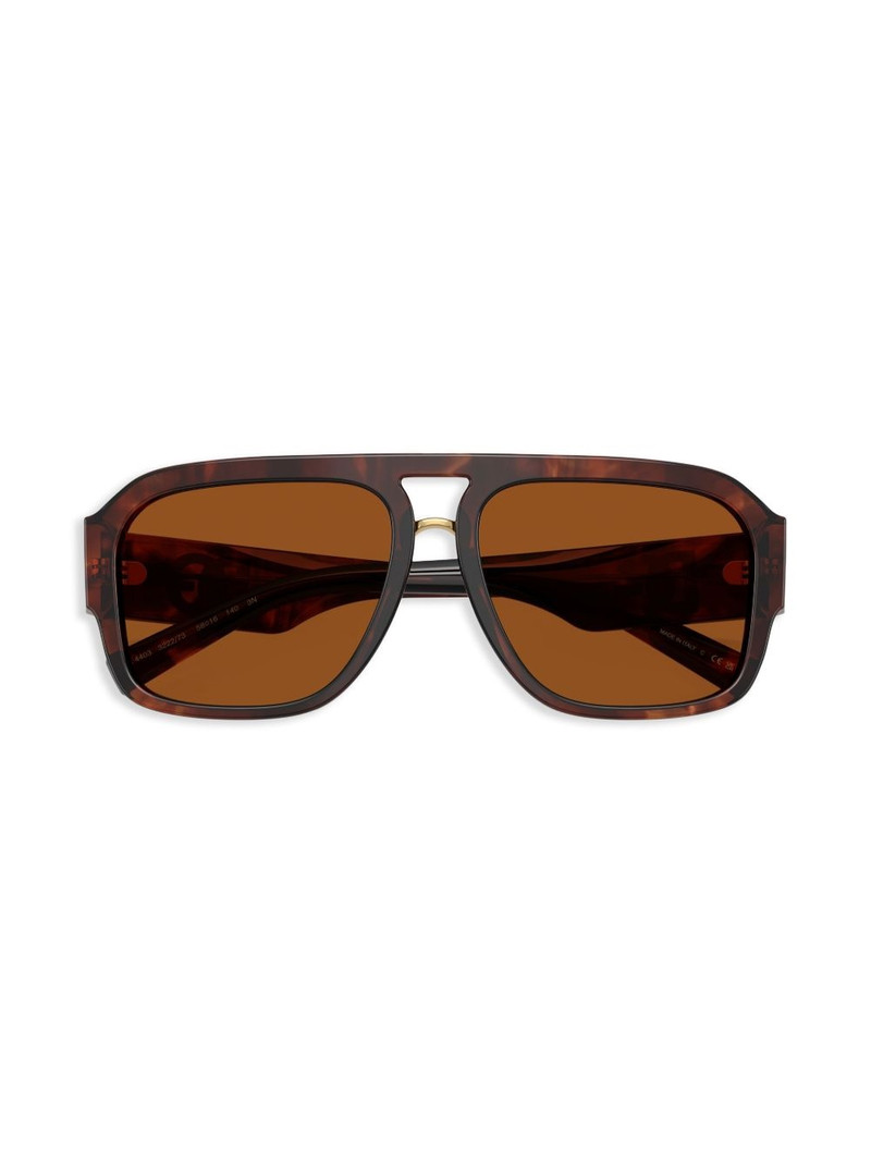 DG Crossed pilot-frame sunglasses 5