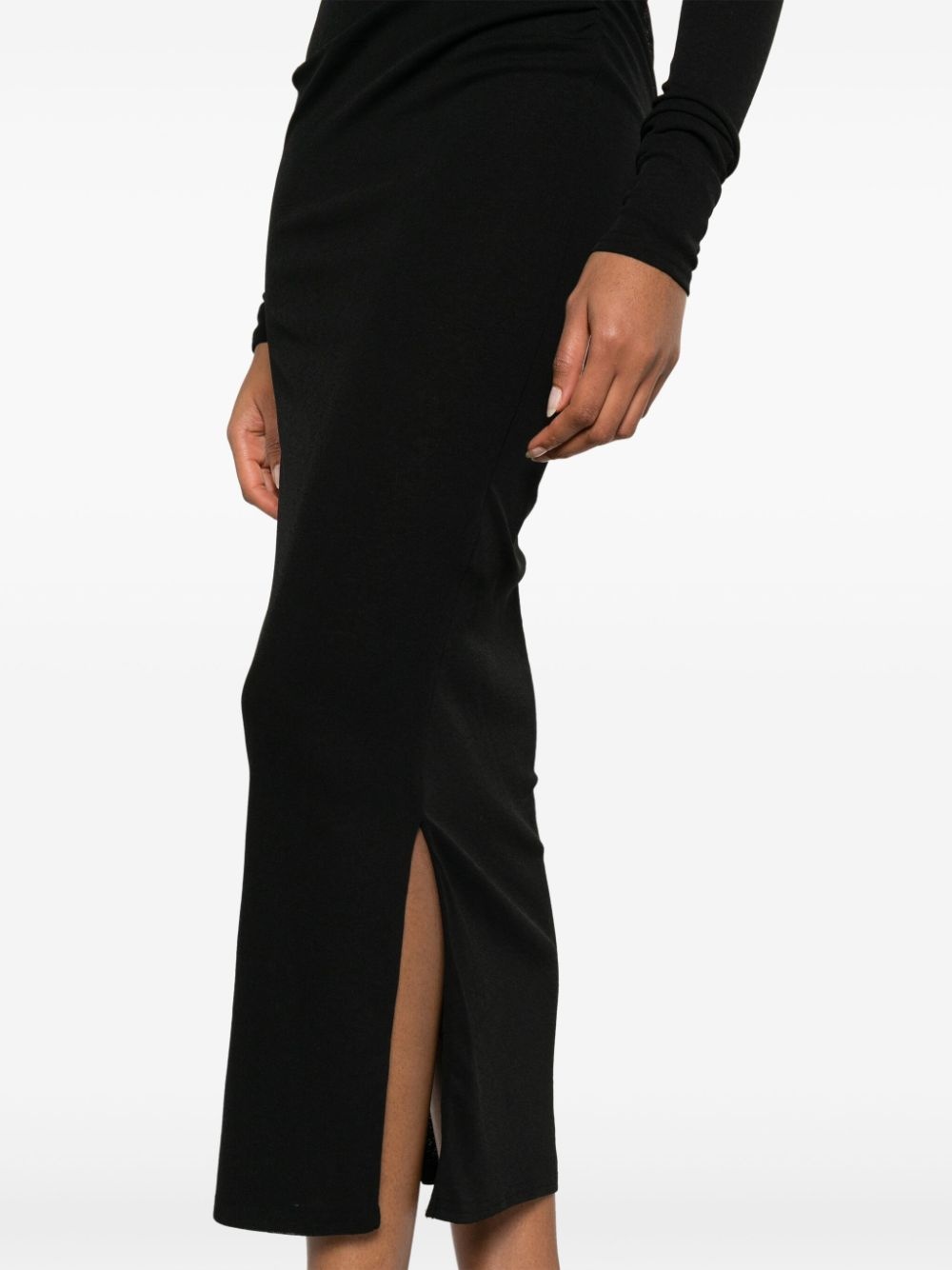 Cardia mesh-jersey midi dress - 5