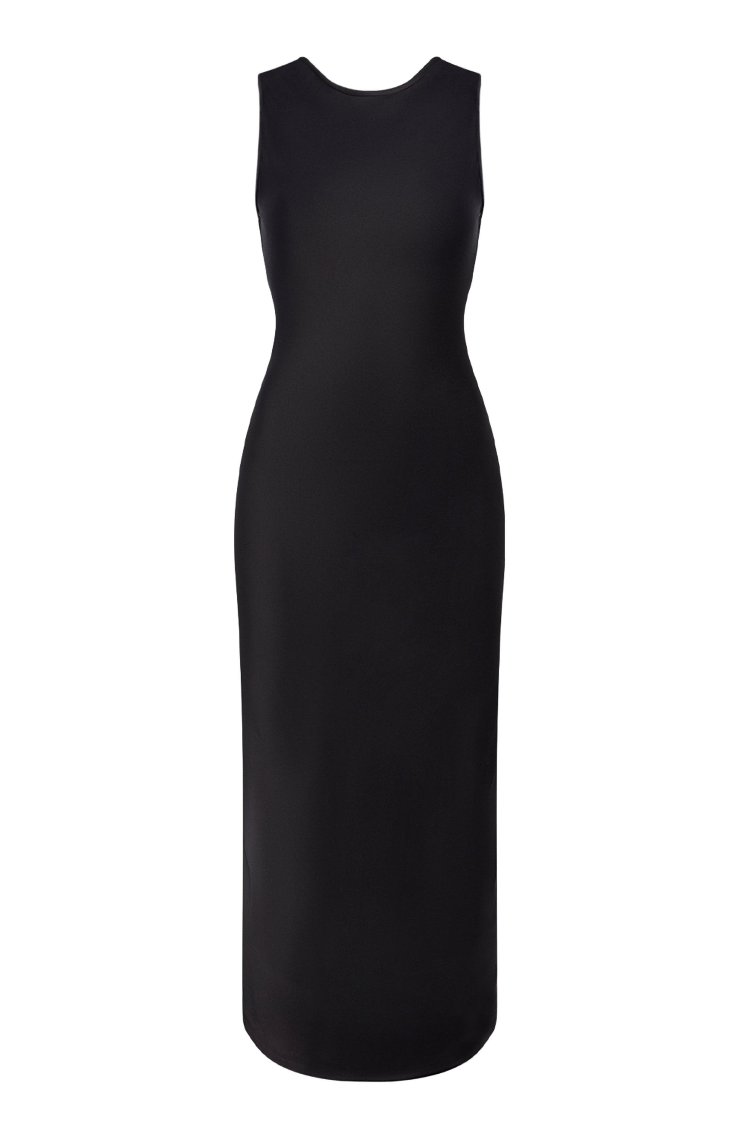 Another Tomorrow Cowl Back Sheath in Black at Nordstrom - 2