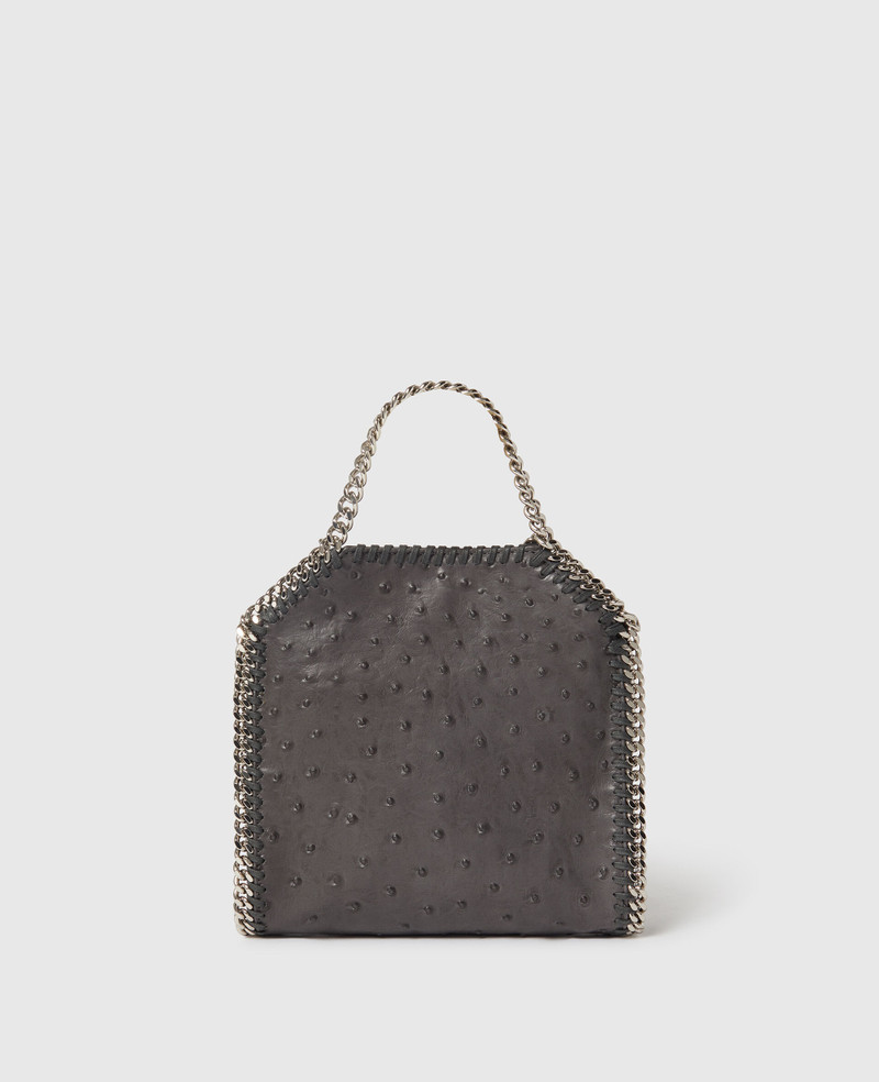 Falabella Ostrich Tiny Tote Bag 3