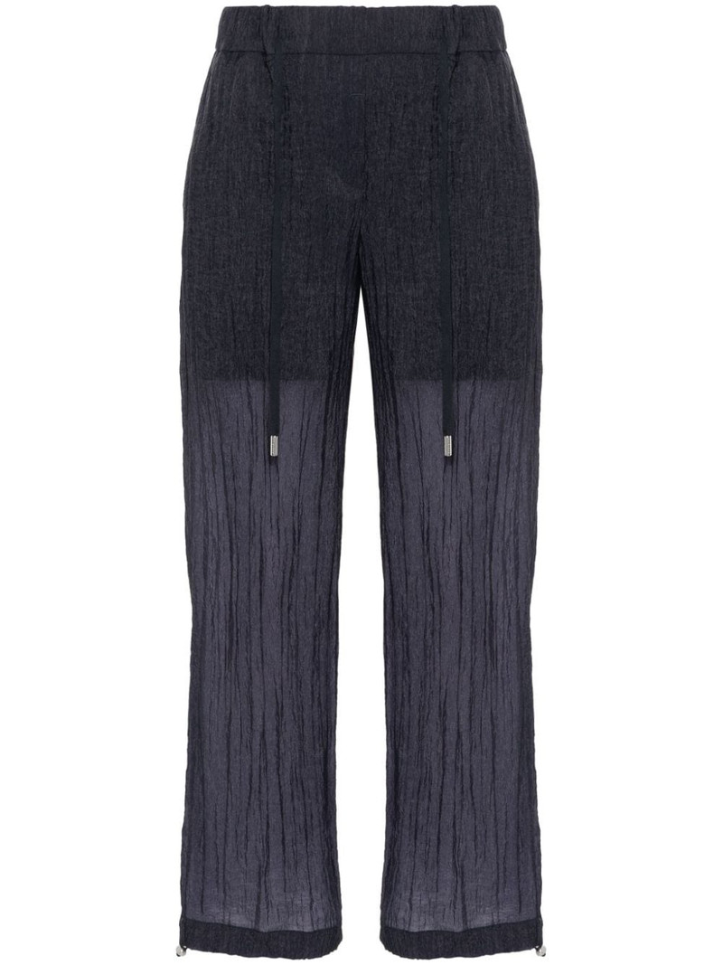 seersucker straight trousers 1