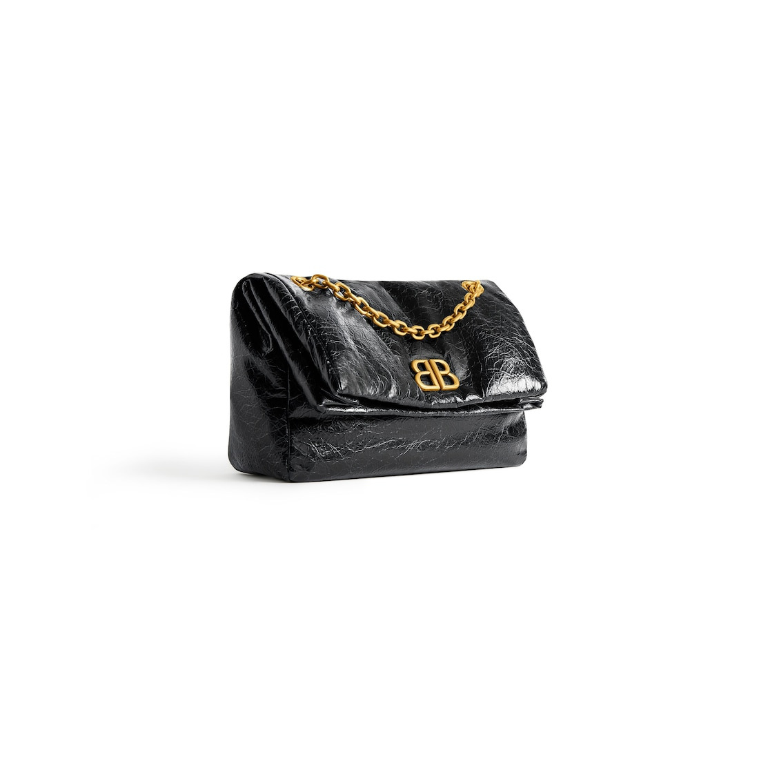 Women's Monaco Small Chain Bag  in Black - 2