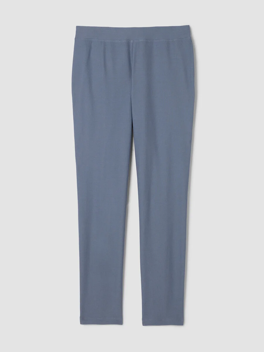 Washable Stretch Crepe Slim Pant - 1