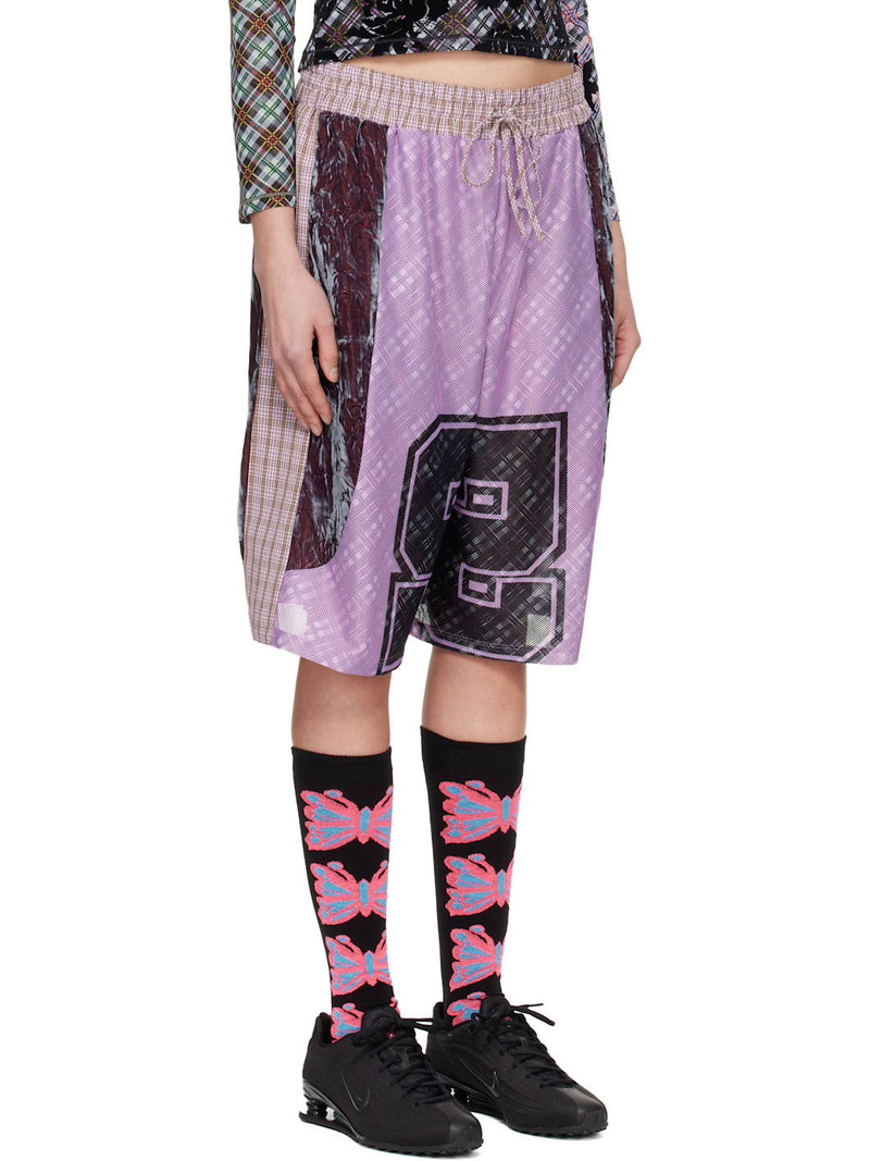 Purple Basketball Shorts 2