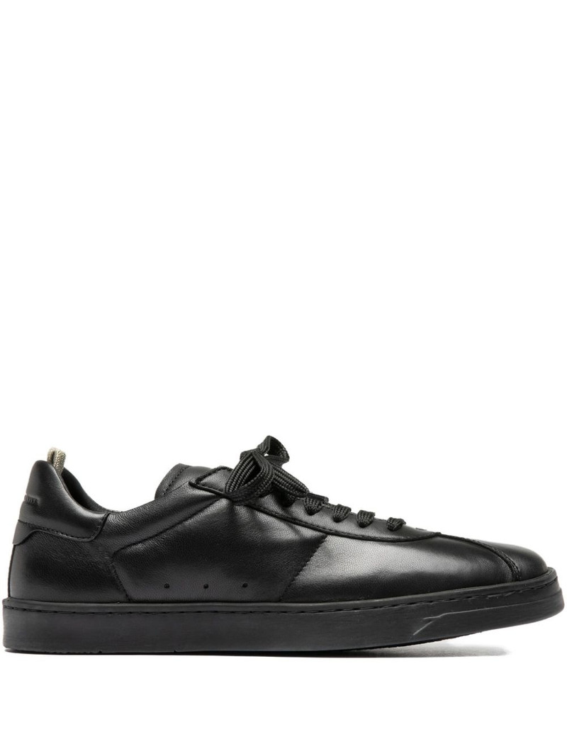 Karma leather low-top sneakers 1