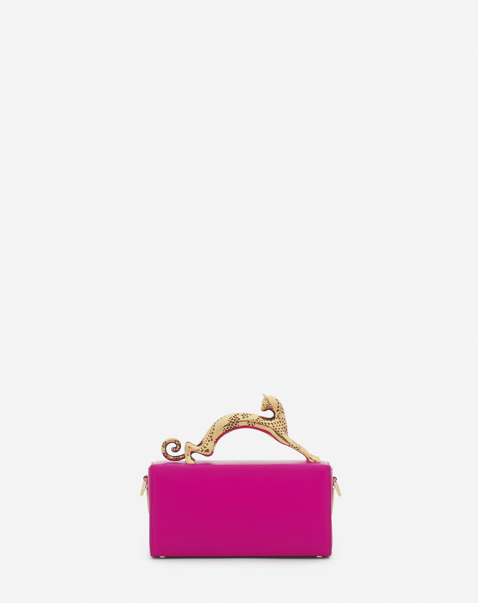NANO PENCIL CAT LEATHER BAG - 4