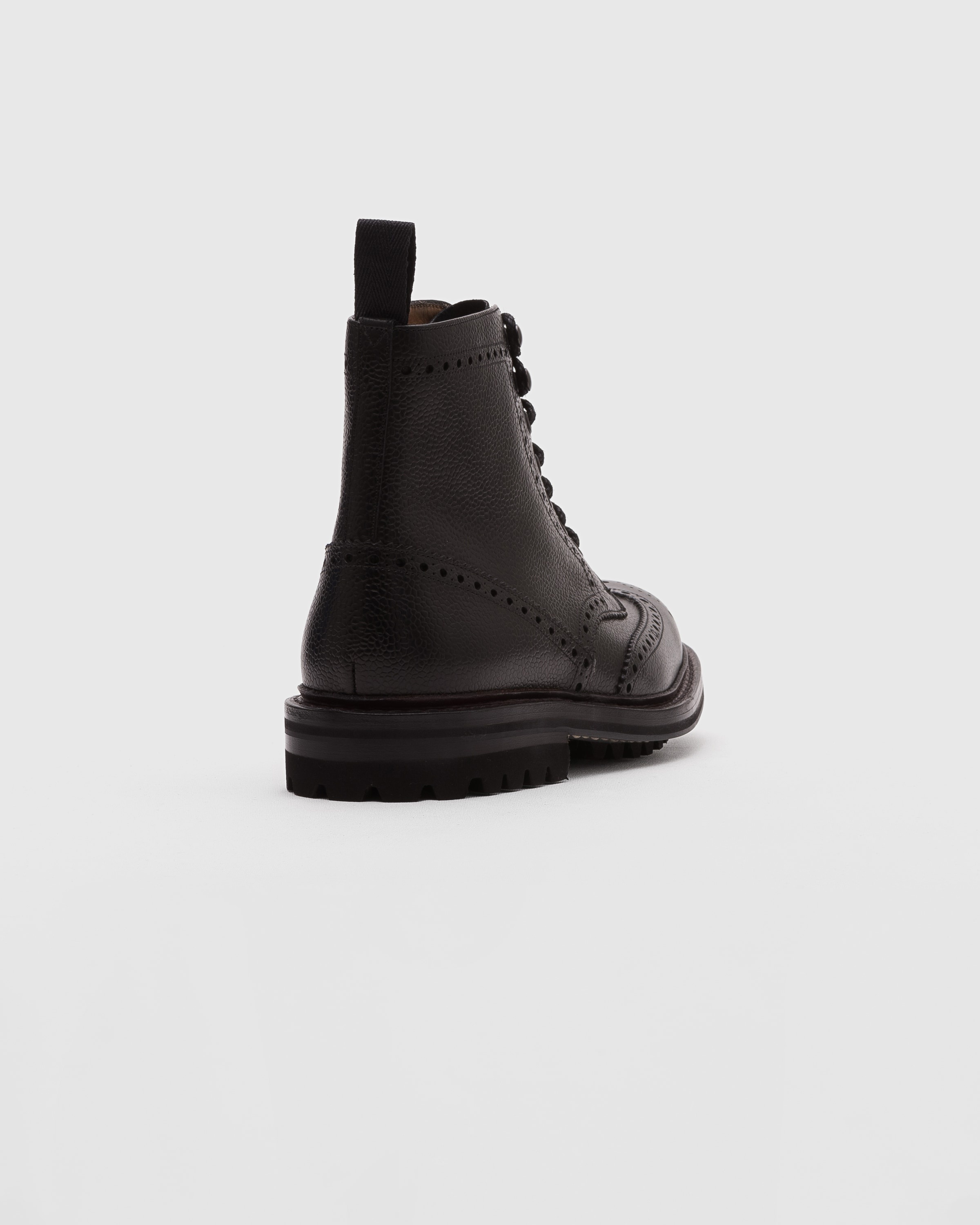 Highland Grain Lace-Up Boot Brogue - 4