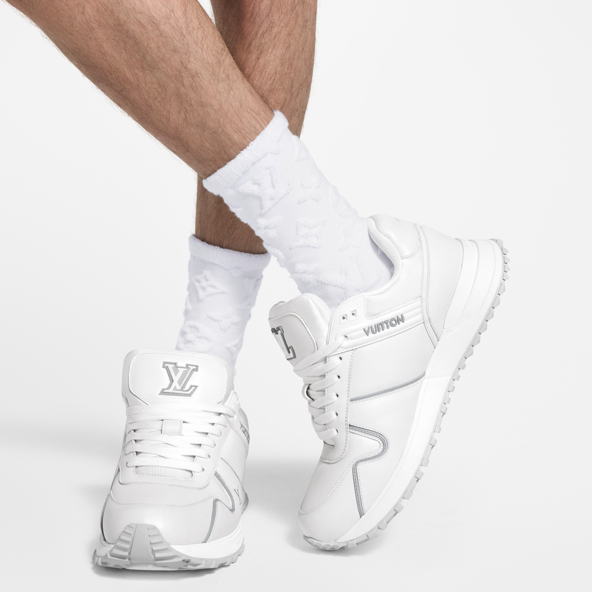 Monogram Sponge Socks - 4