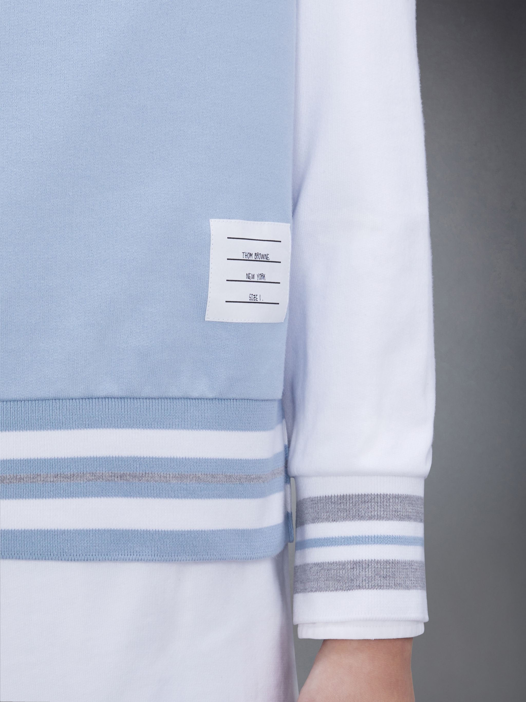 Funmix colour-block cotton sweatshirt - 4