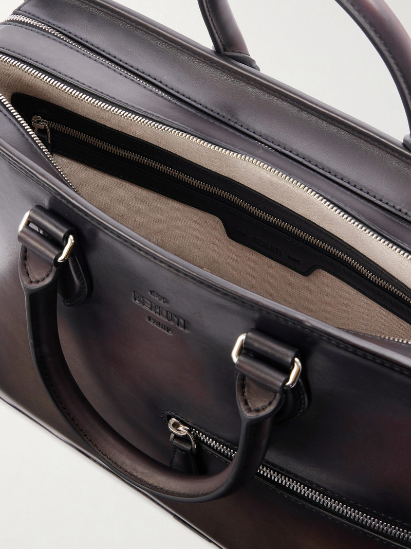 2 Jours Neo Venezia Leather Briefcase 6