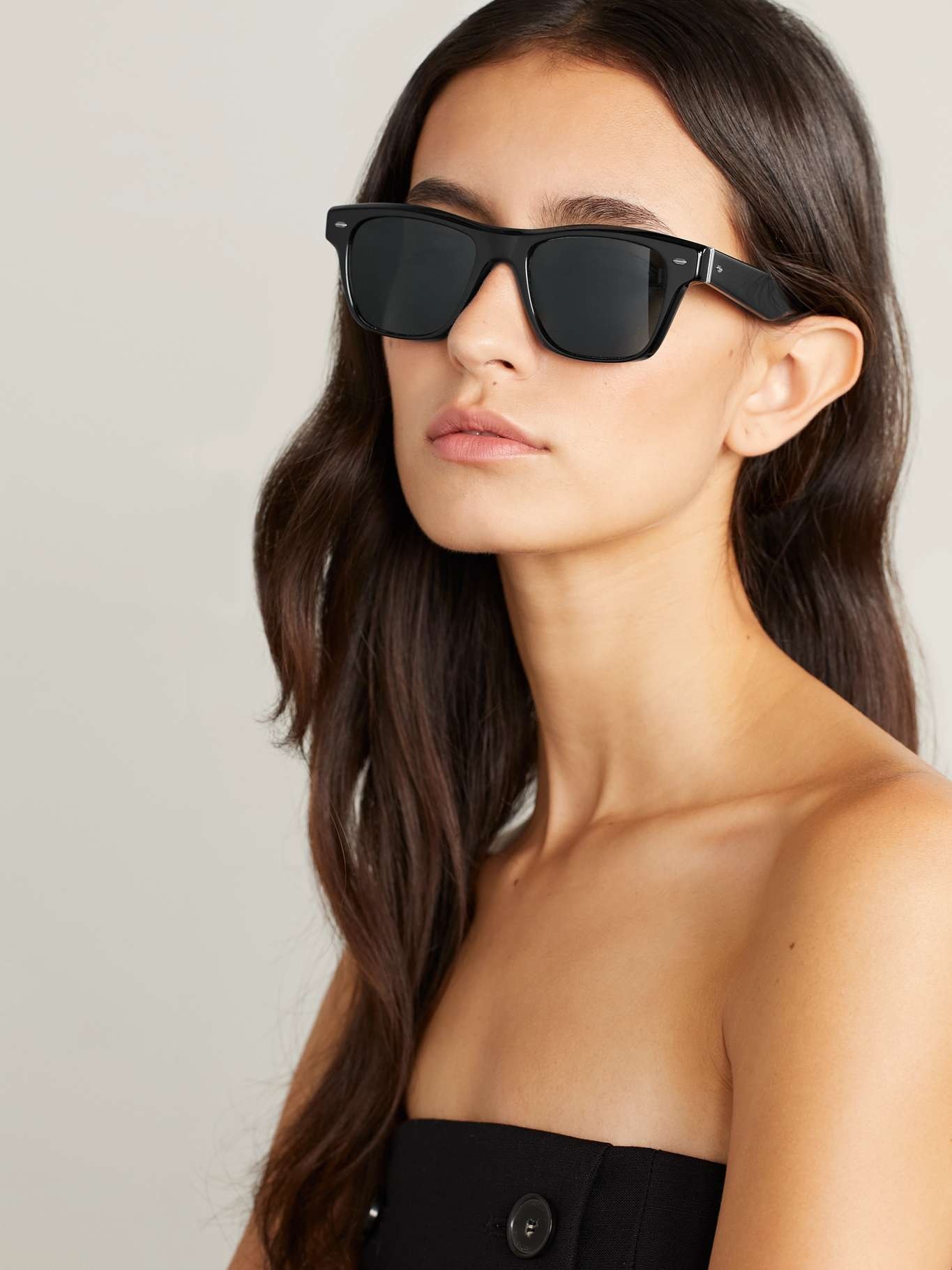 Sixties square-frame acetate sunglasses - 2