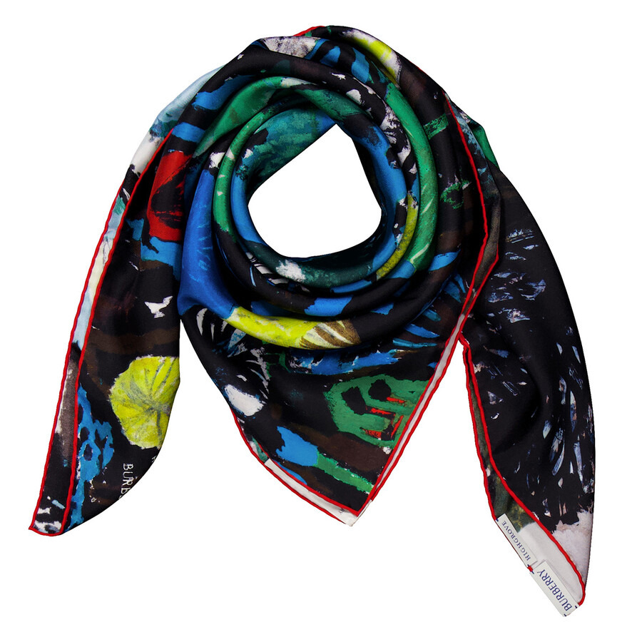 Burberry Wldflower Vista Silk Scarf - 2