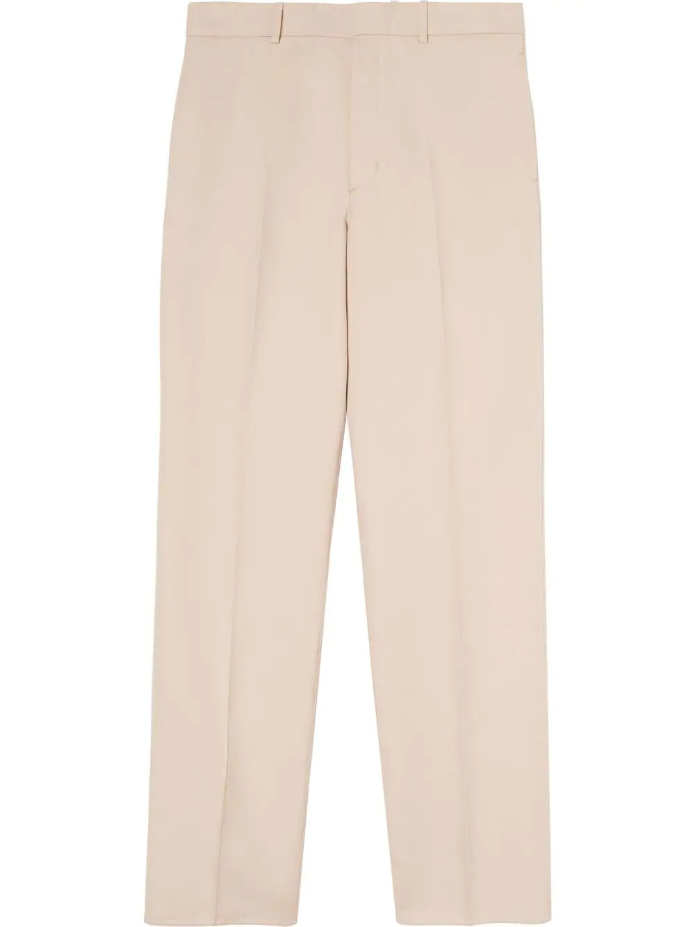 cotton tailored trousers - 1