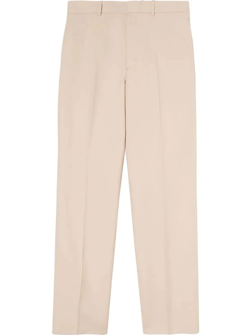 cotton tailored trousers - 1