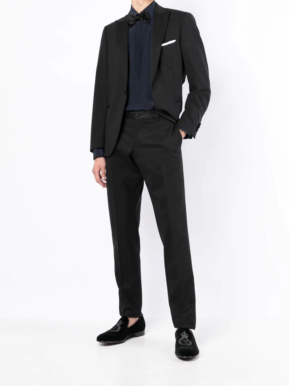 straight-leg tailored trousers - 2