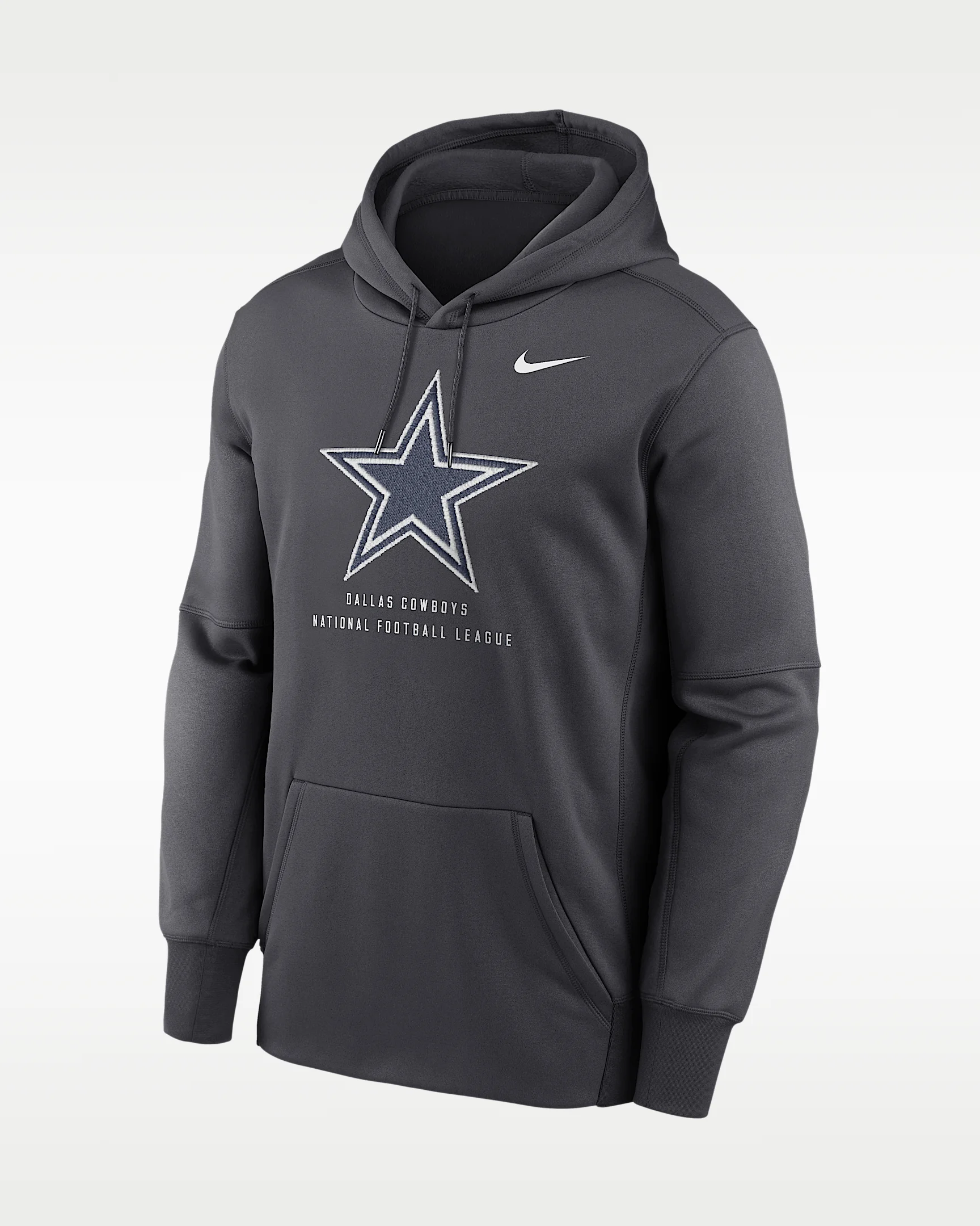 Dallas Cowboys Men's Nike Therma NFL Pullover Hoodie - 1