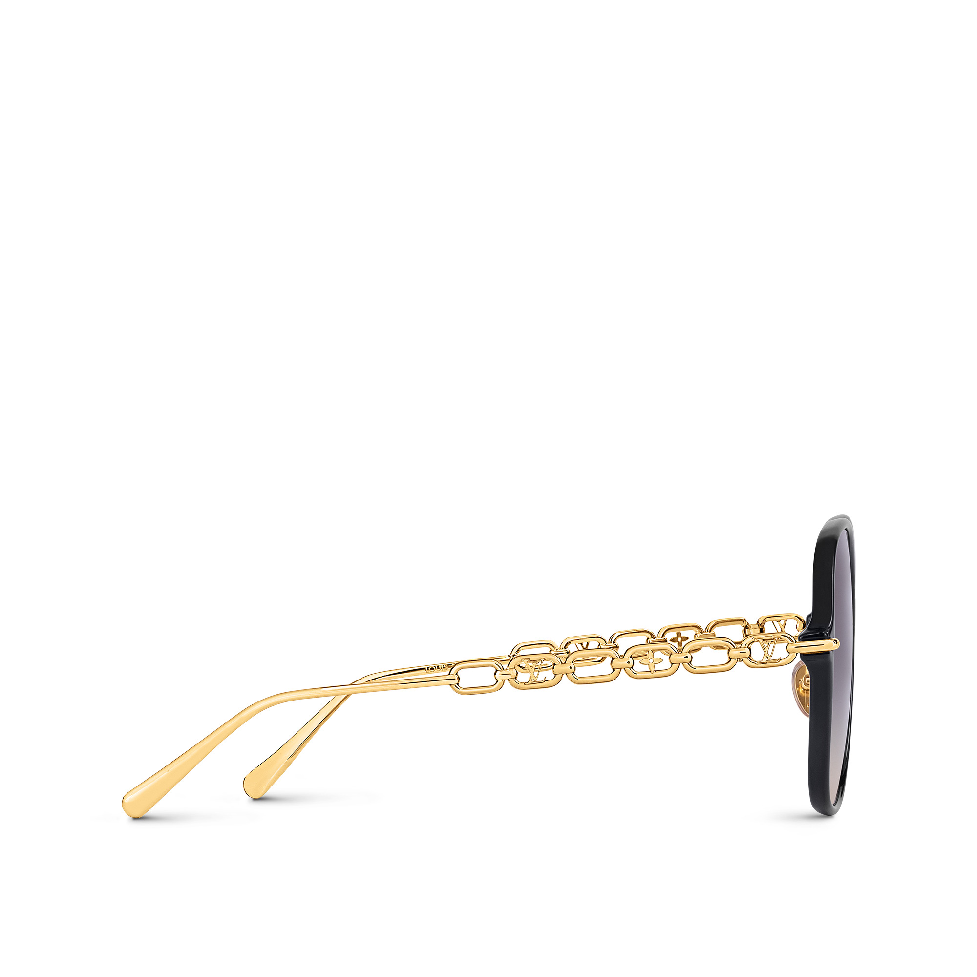 My LV Chain Two Square Sunglasses - 3