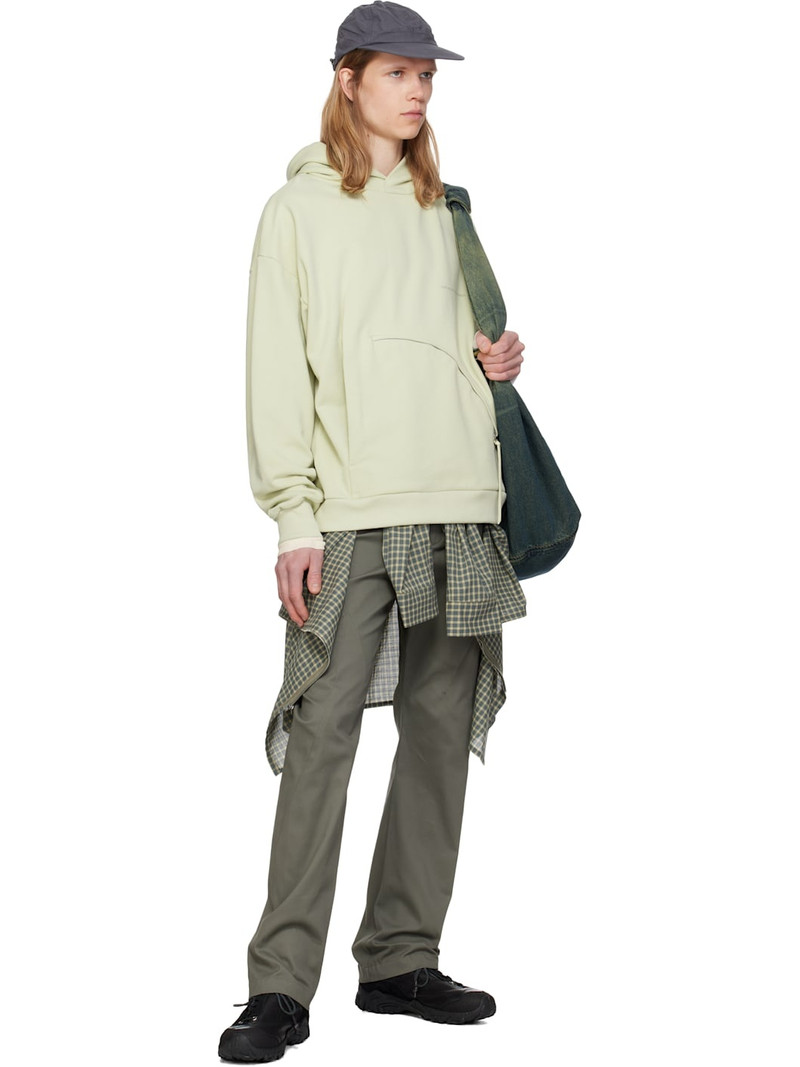 POST ARCHIVE FACTION (PAF) Yellow 8.0 Center Hoodie outlook