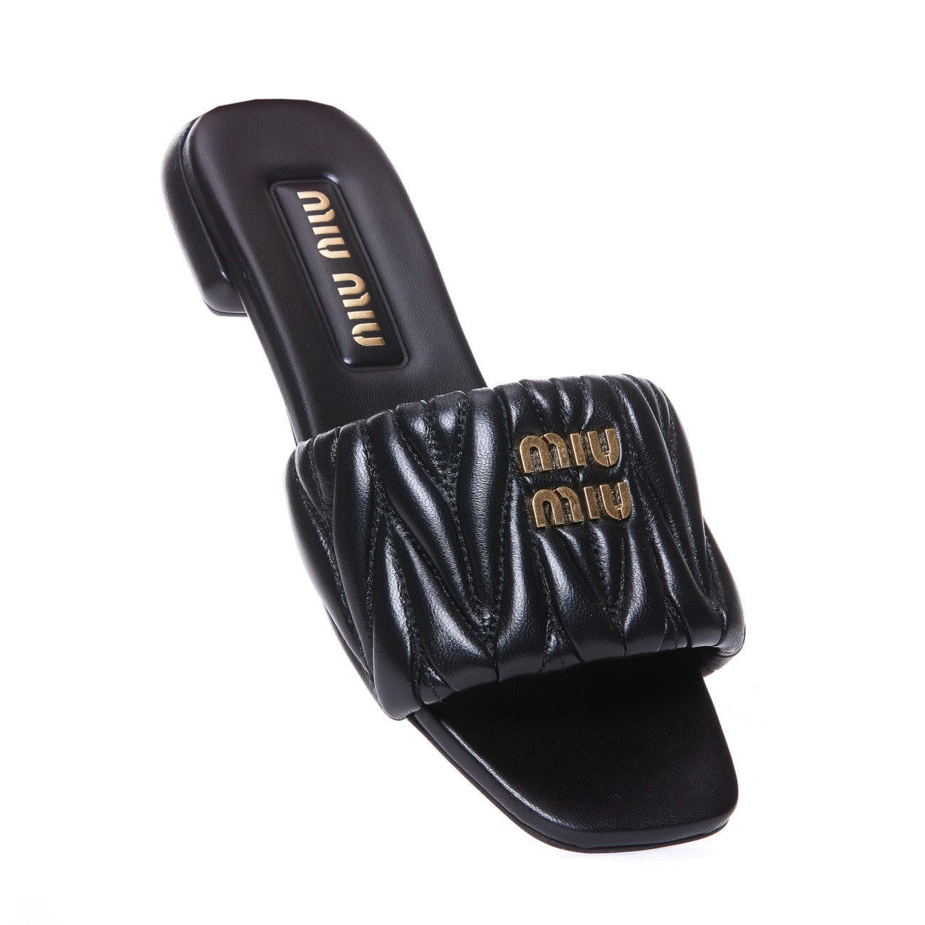 Miu Miu Women Miu Miu Matelasse' Sandals - 3