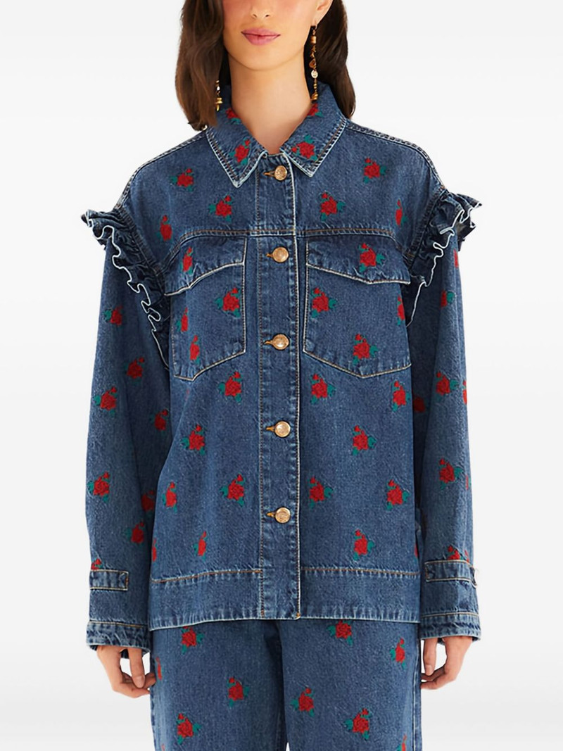 embroidered flowers jacket 1