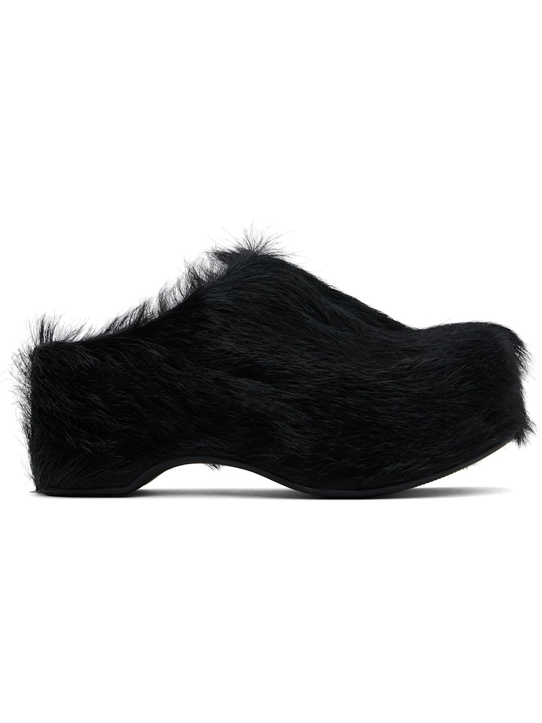 Black Sabot Loafers - 1