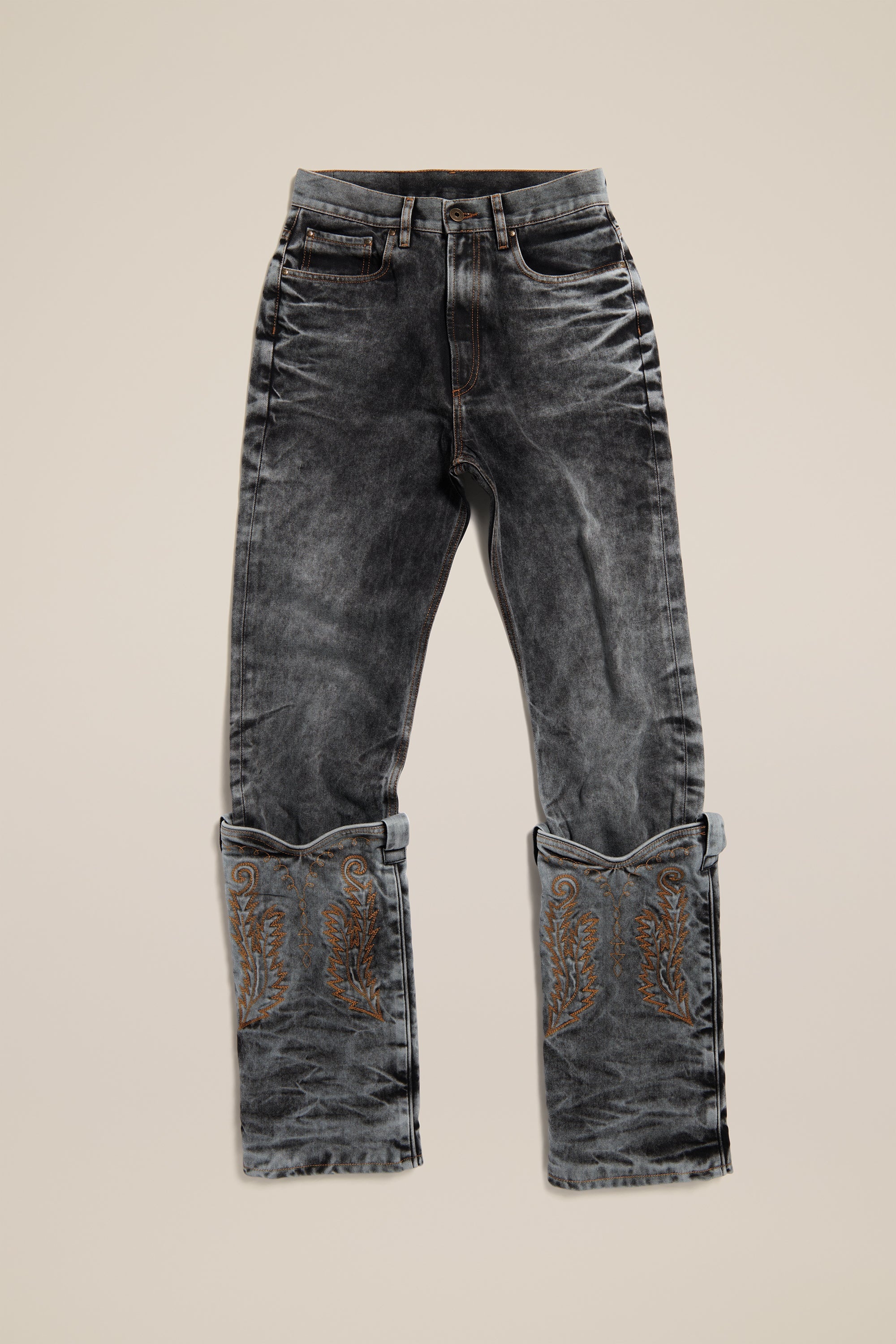 Cowboy Cuff Jeans - 6