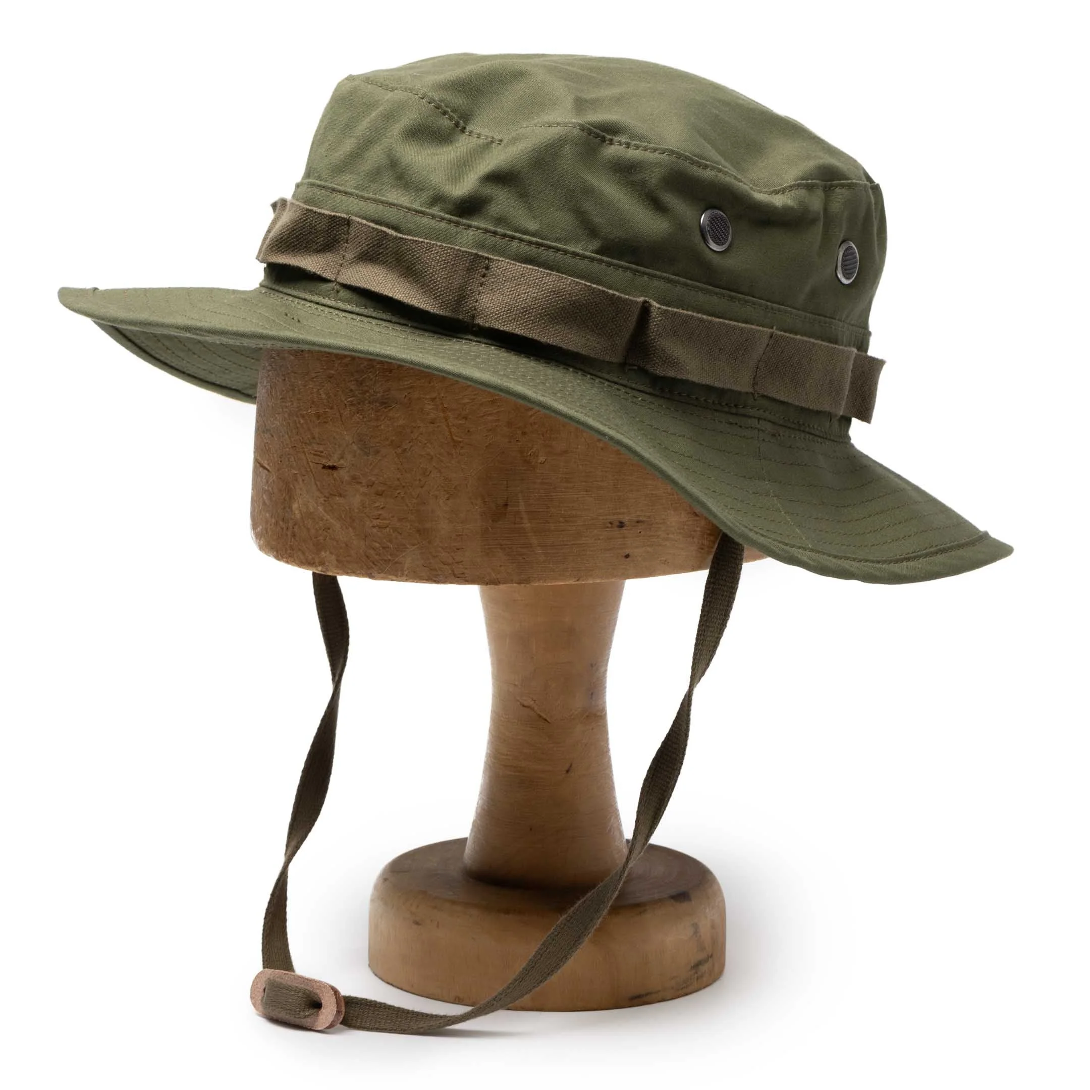 The Real McCoy's Jungle Hat Olive - 1