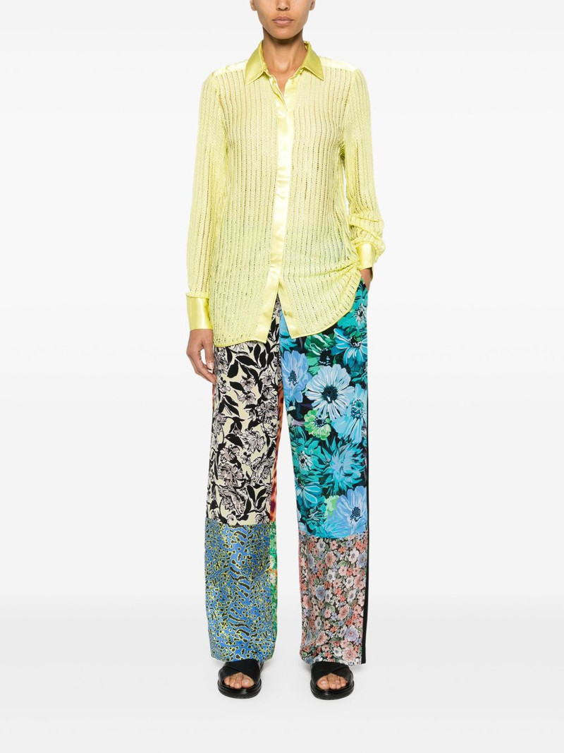 Charo Ruiz Achty lace-detail shirt outlook