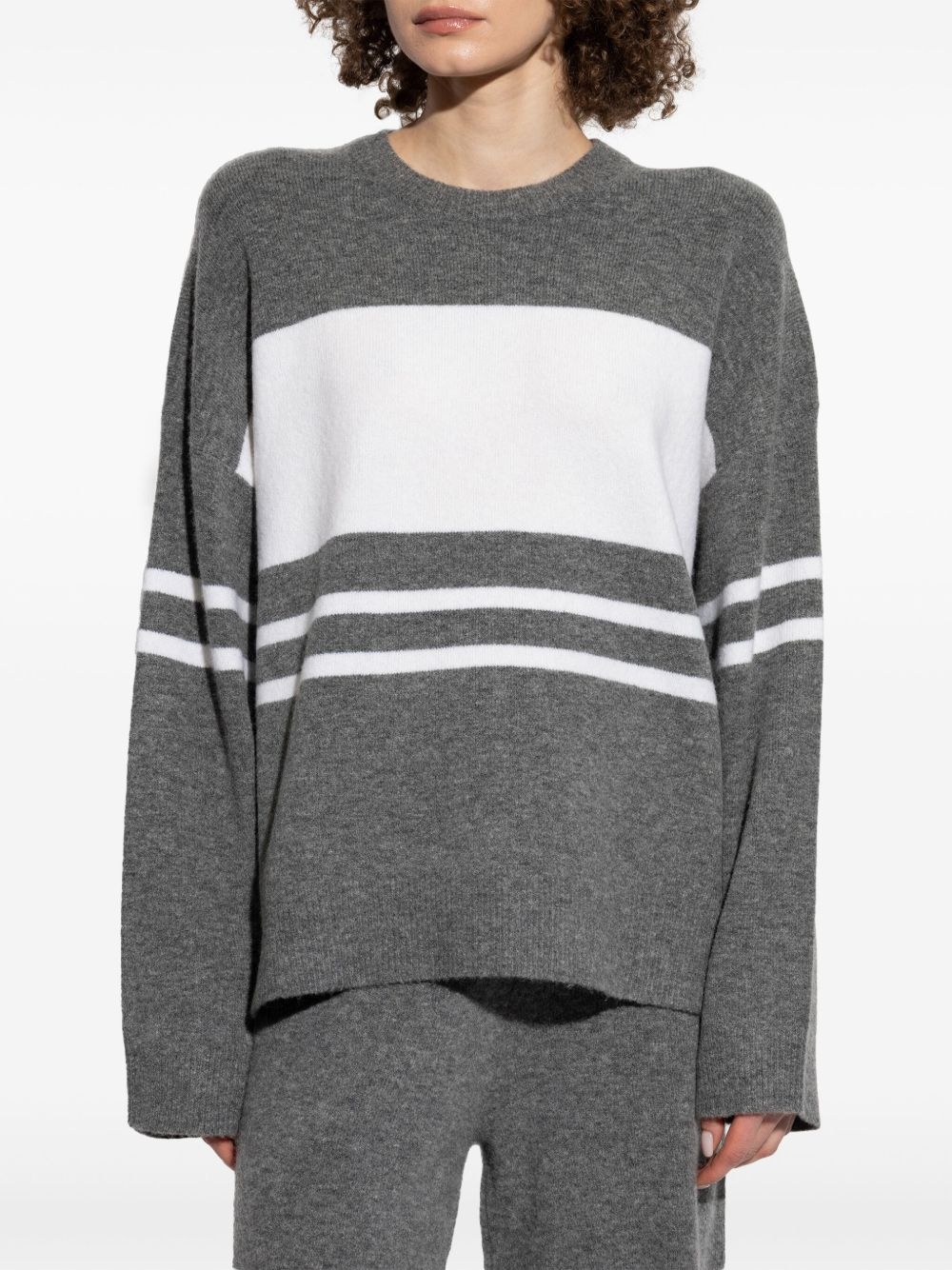 striped sweater - 2