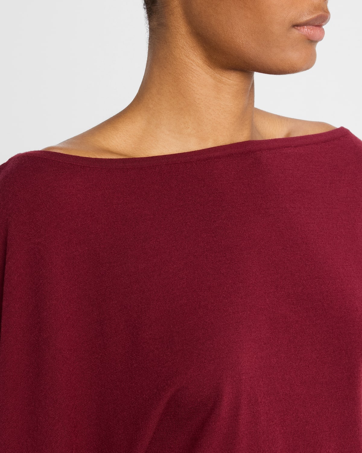 Lavina Off-The-Shoulder Draped Sweater - 5