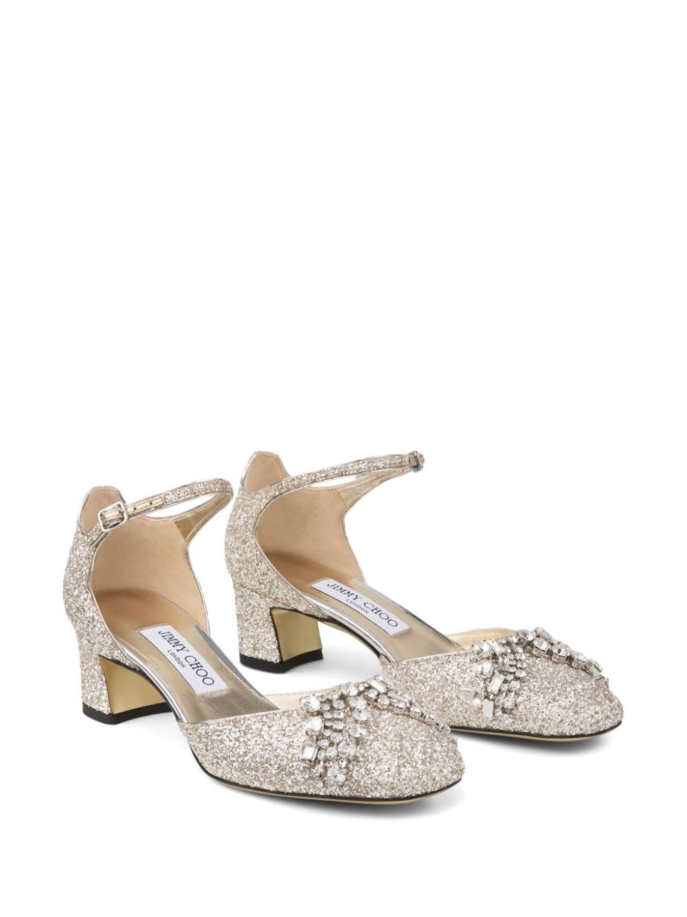 45mm leather pumps - 2