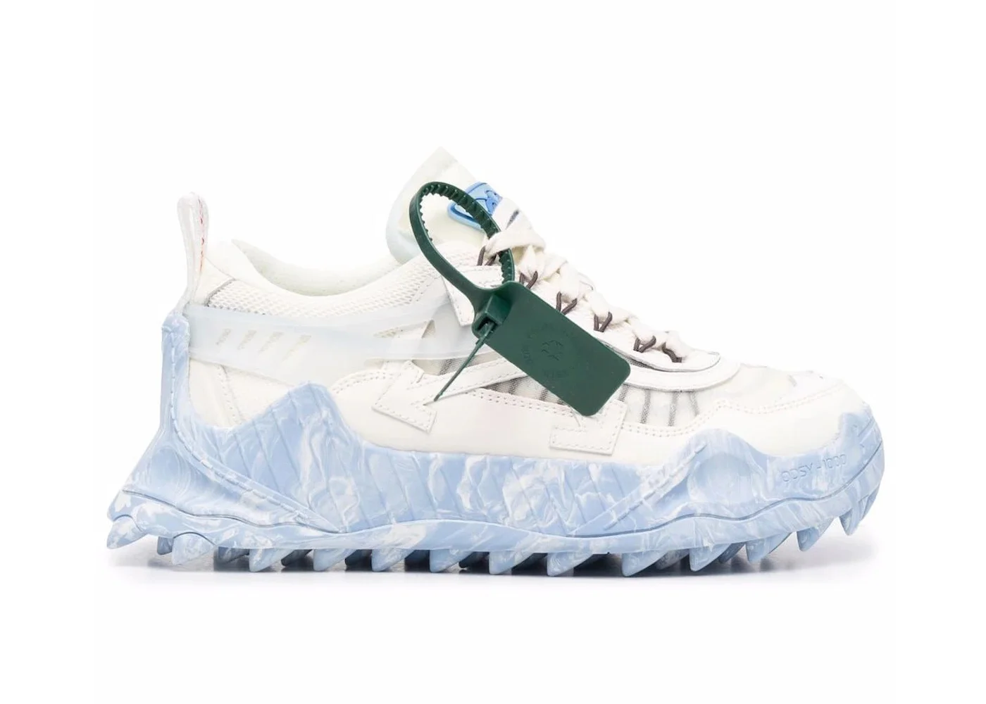 OFF-WHITE Odsy-1000 White Blue Marble - 1