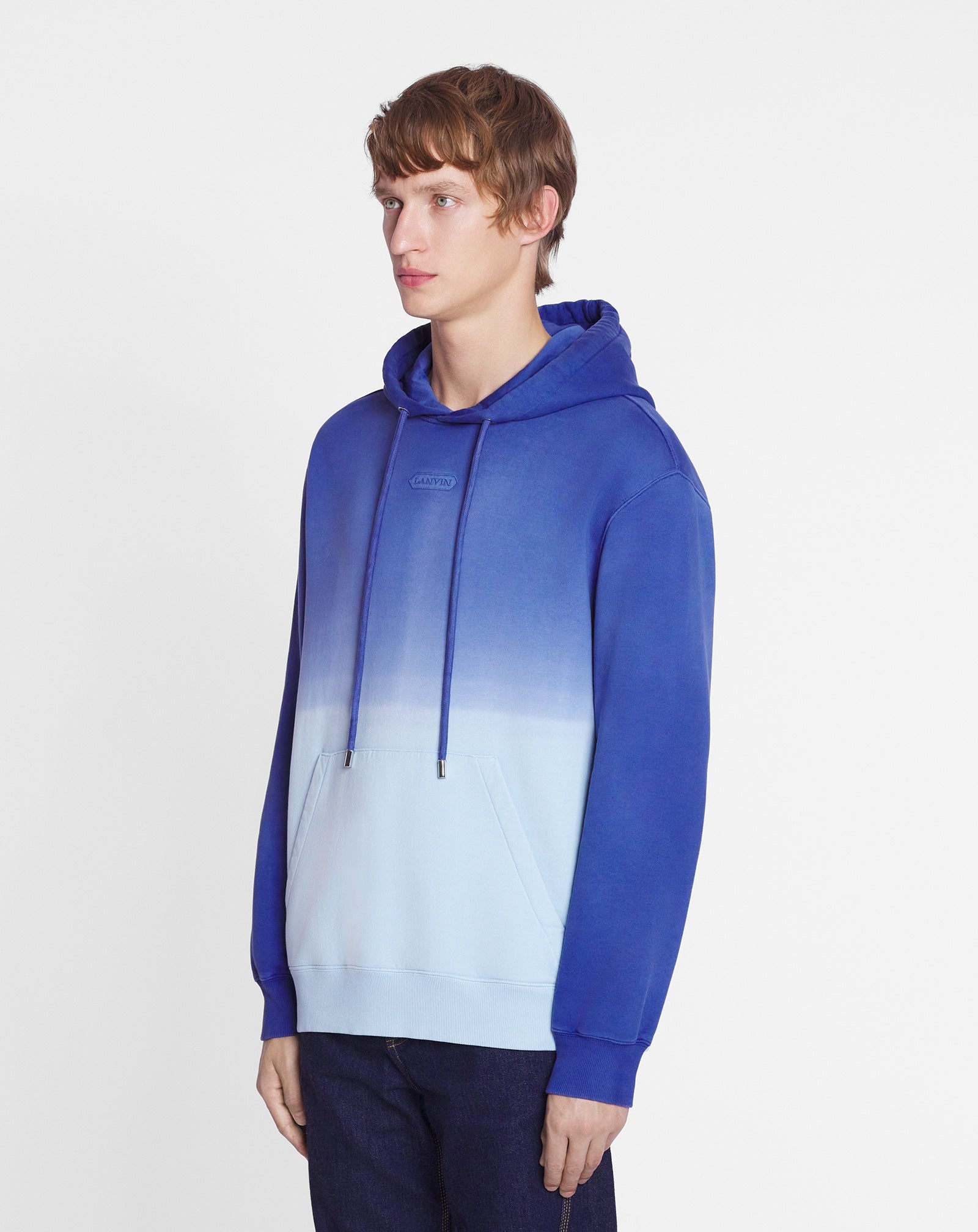 OVERSIZED HOODIE WITH A GRADIENT EFFECT - 3