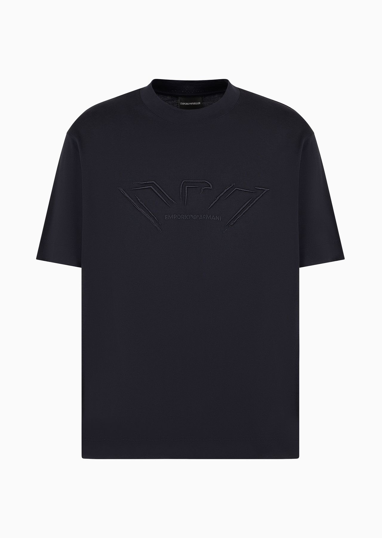 ASV lightweight jersey T-shirt with raised logo embroidery - 1