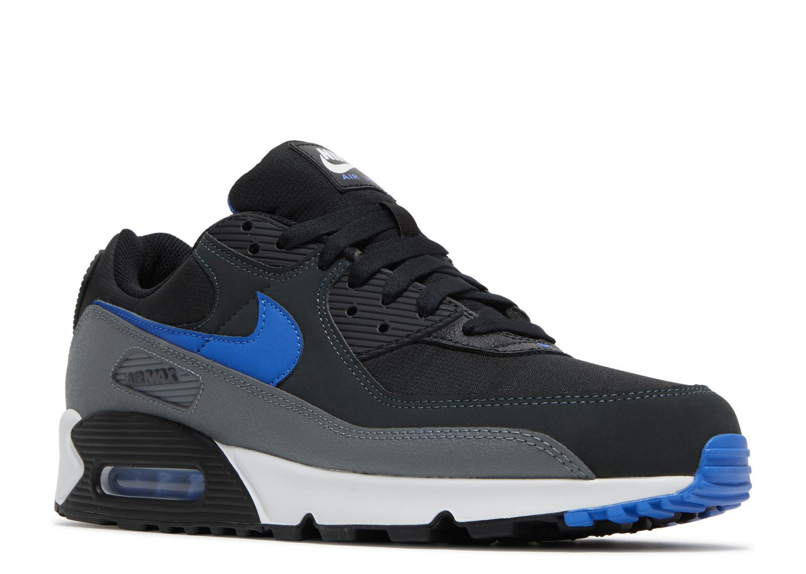 AIR MAX 90 'BLACK MEDIUM BLUE' - 2