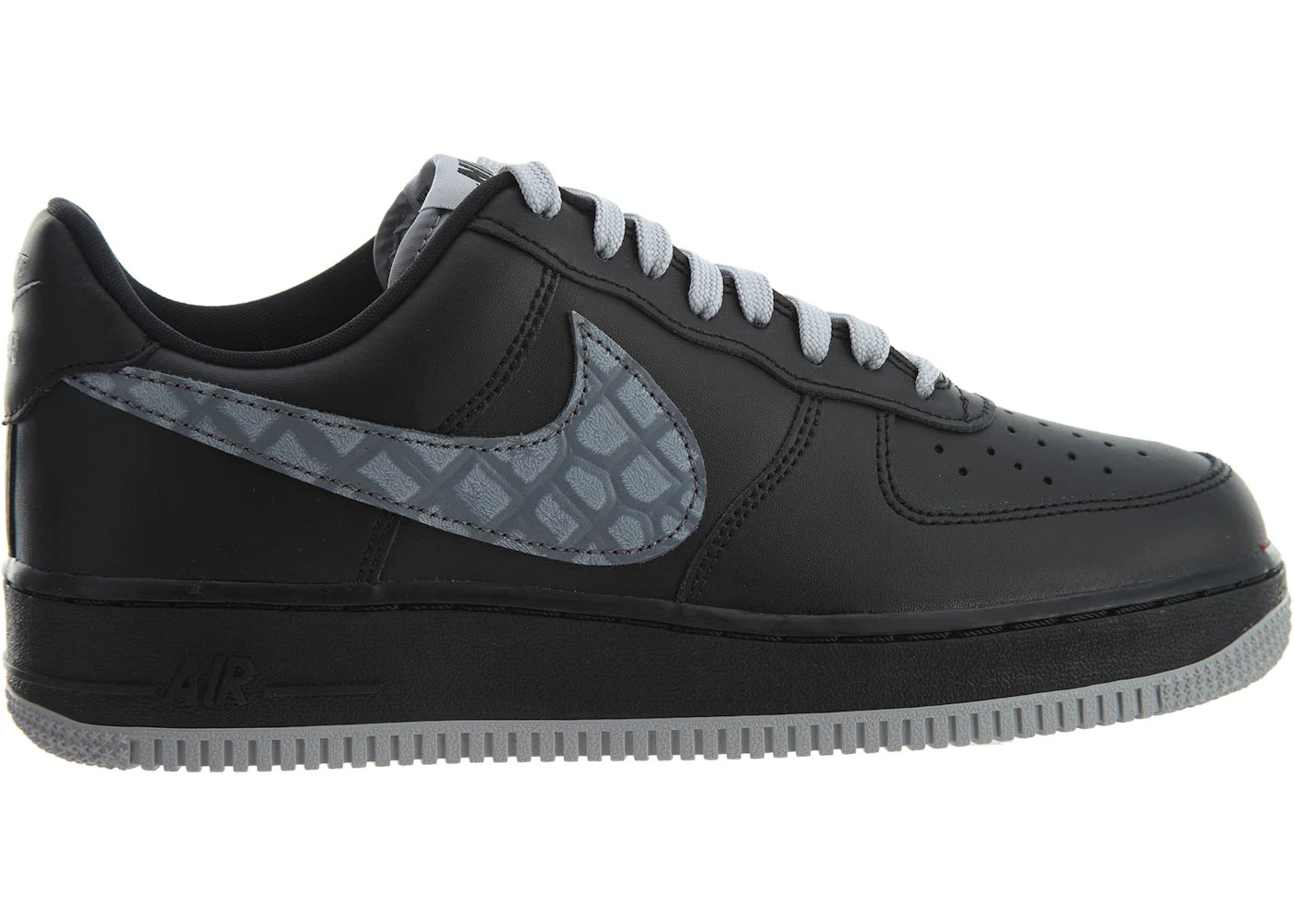 Nike Air Force 1 Low '07 LV8 Black Cool Grey Dark Grey - 1