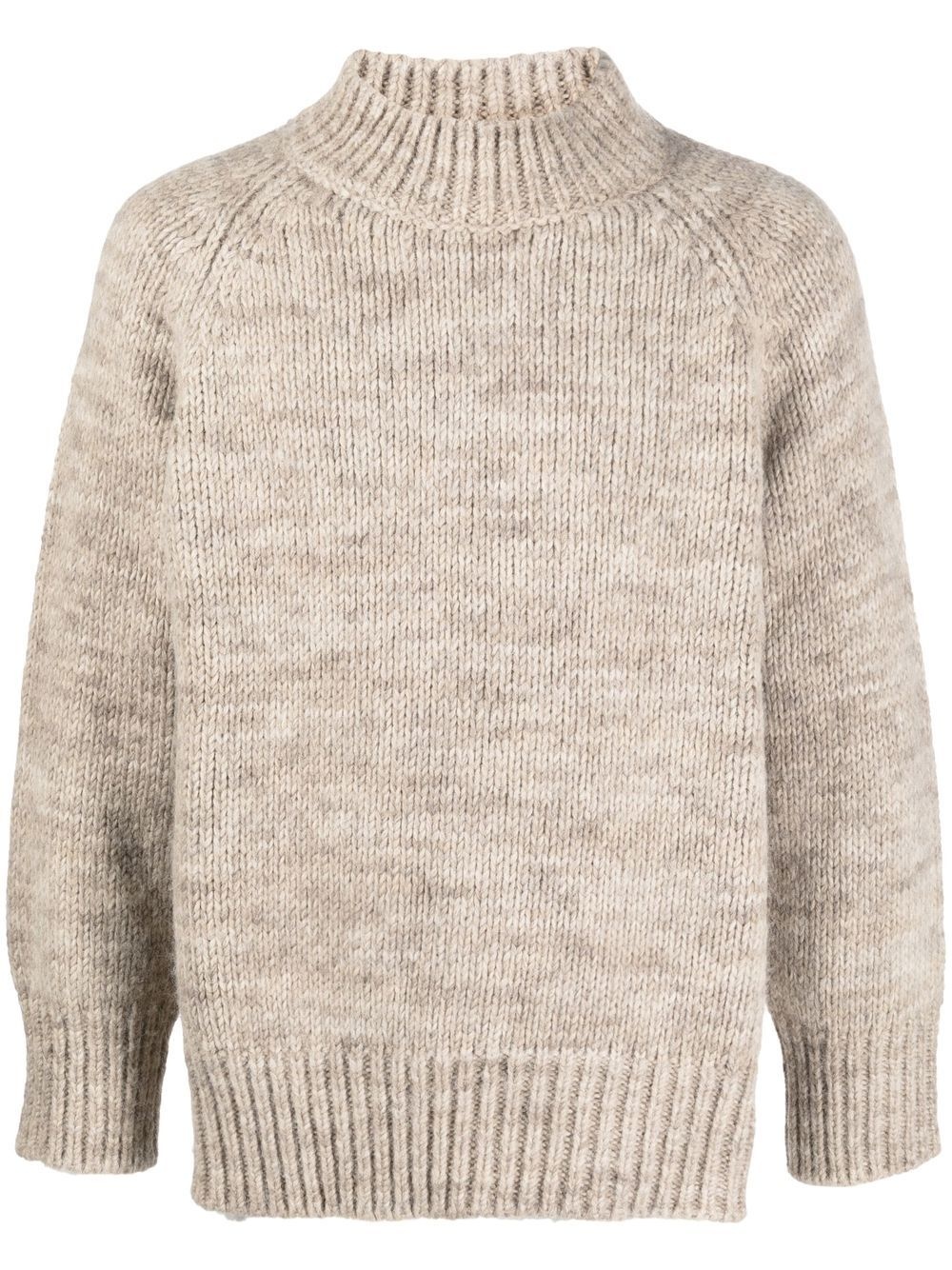 chunky-knit jumper - 1