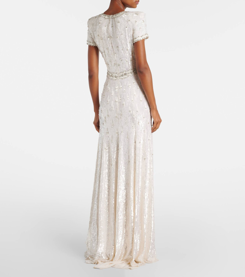 Bridal Kira sequined gown 3