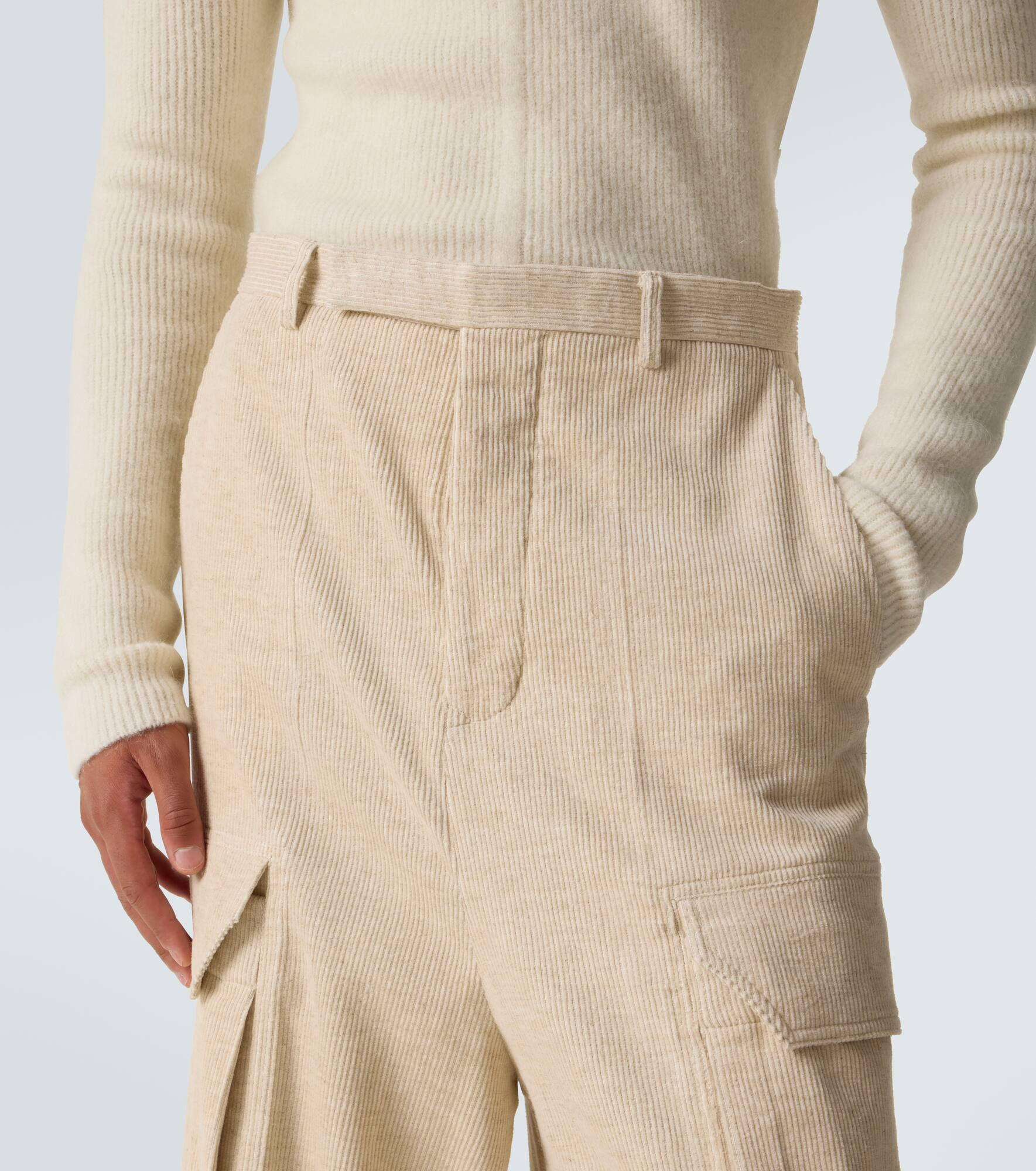 Firebanks cotton and linen cargo pants - 5