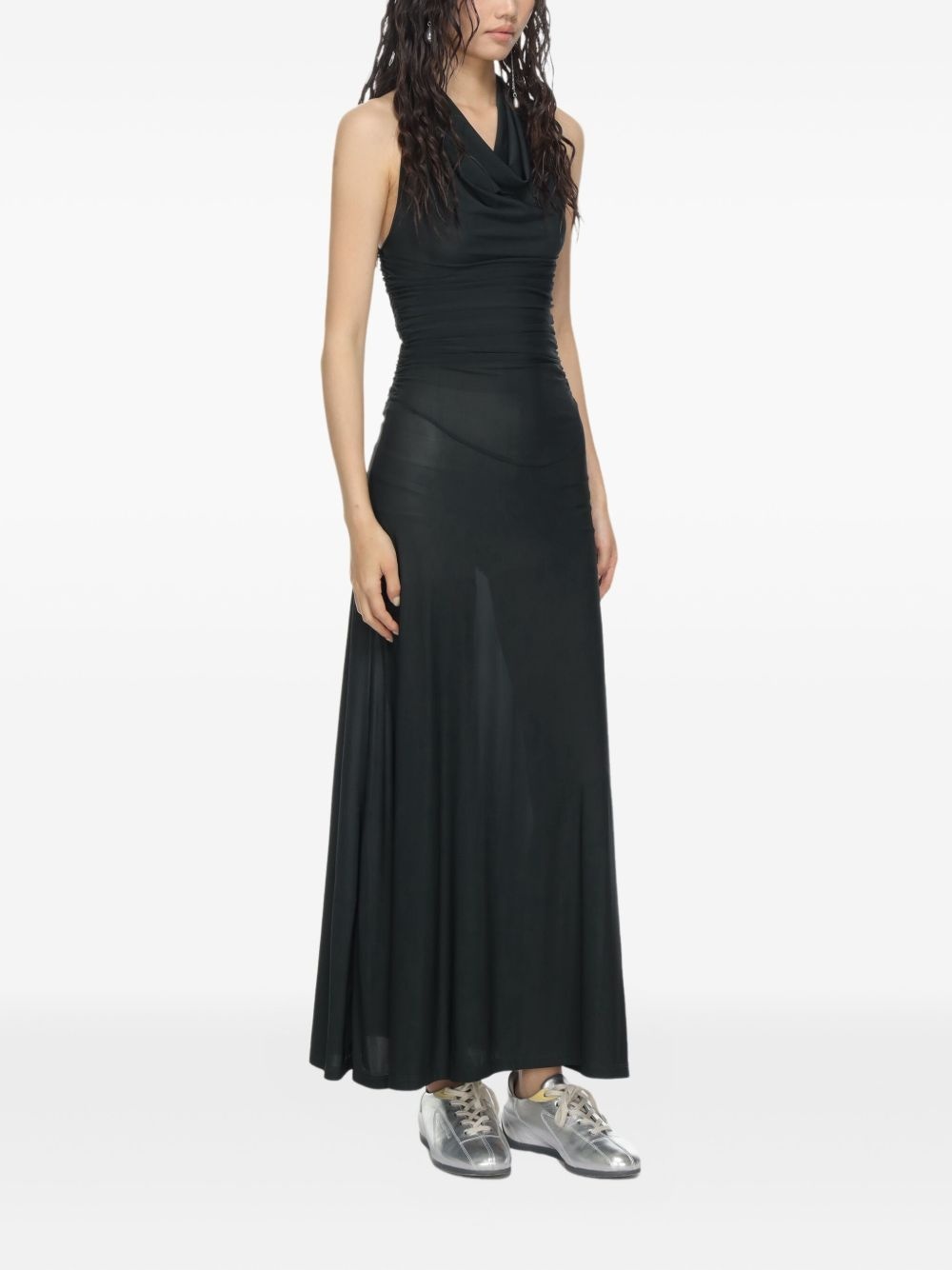 pleated midi dress - 3
