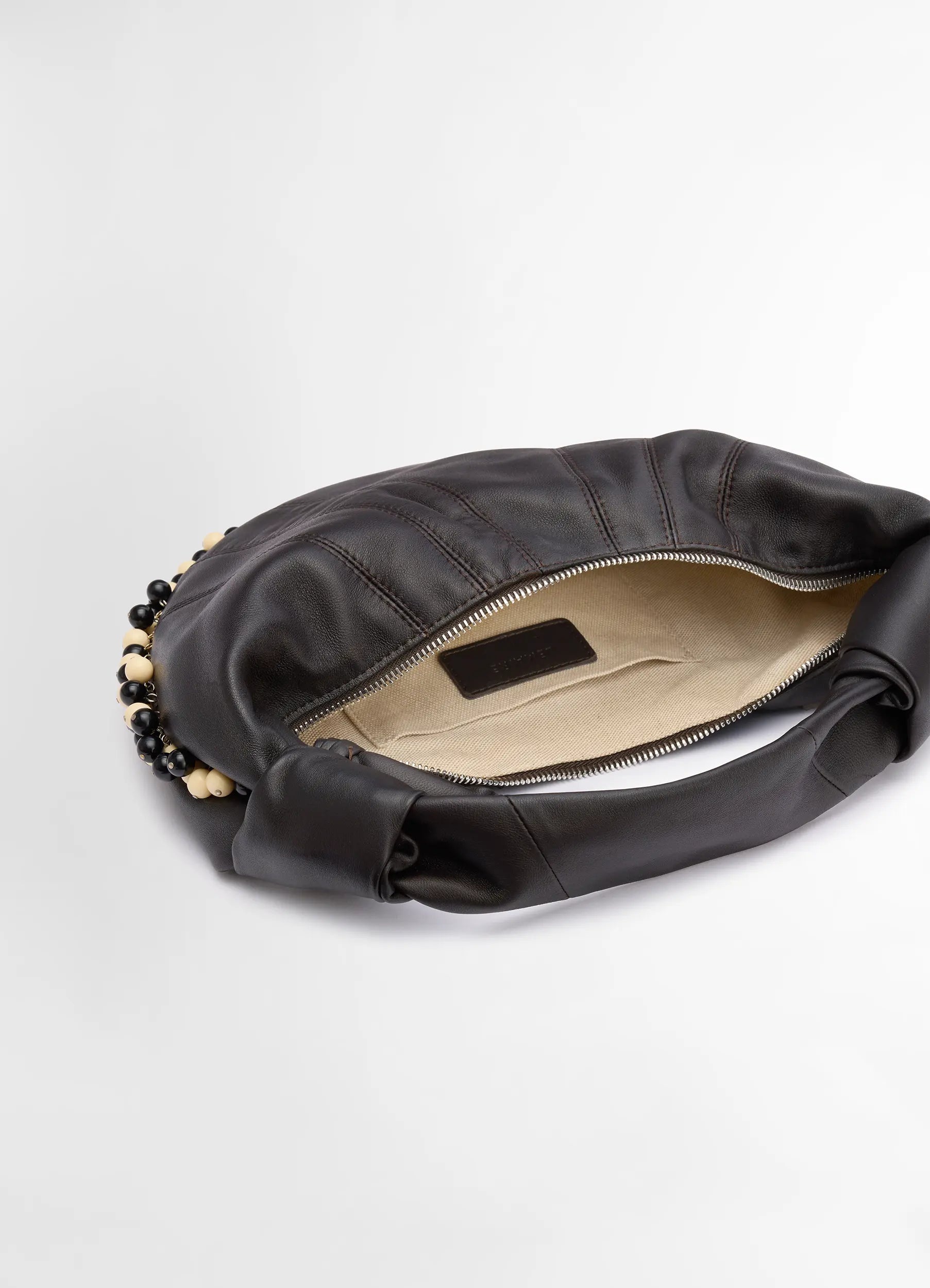 Lemaire MINI FORTUNE BAG WITH BEADS | REVERSIBLE